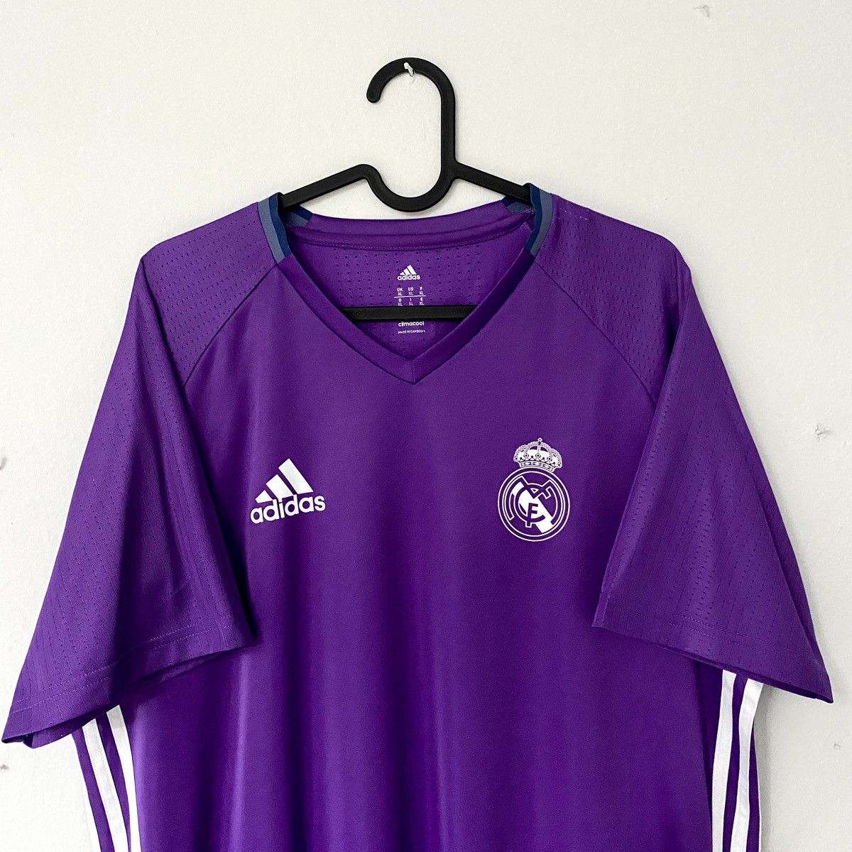 Adidas 2016 2017 Real Madrid Adidas Training Soccer Jersey Shirt XL Size US XL / EU 56 / 4 - 4 Thumbnail