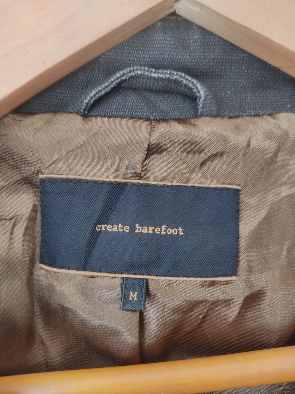 Japanese Brand × Vintage CREATE BAREFOOT WAX JACKET (DHL SHIPPING) Size US M / EU 48-50 / 2 - 5 Thumbnail