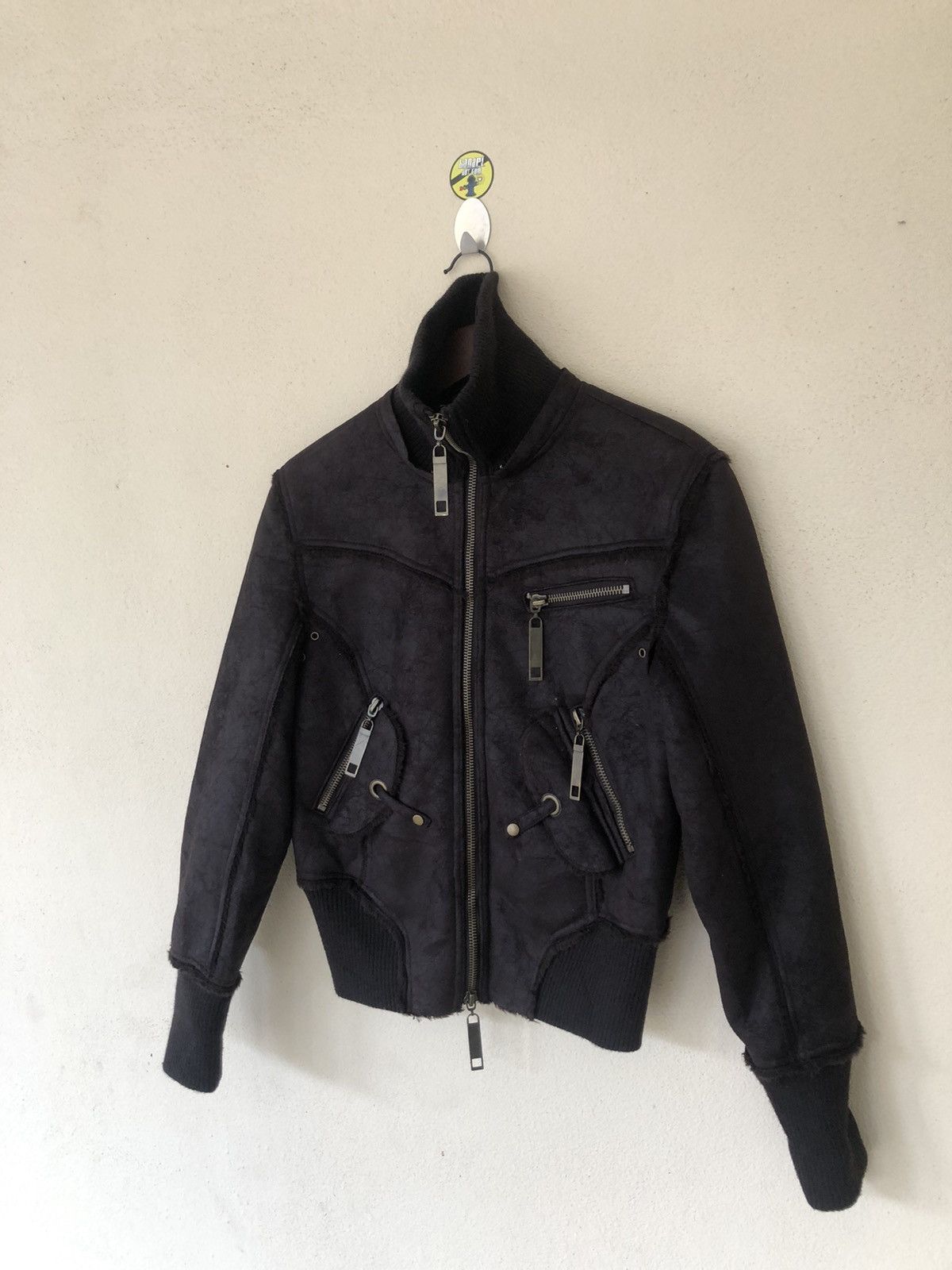Japanese Brand Compagnia Italiana Crash Biker Jacket Size US M / EU 48-50 / 2 - 2 Thumbnail