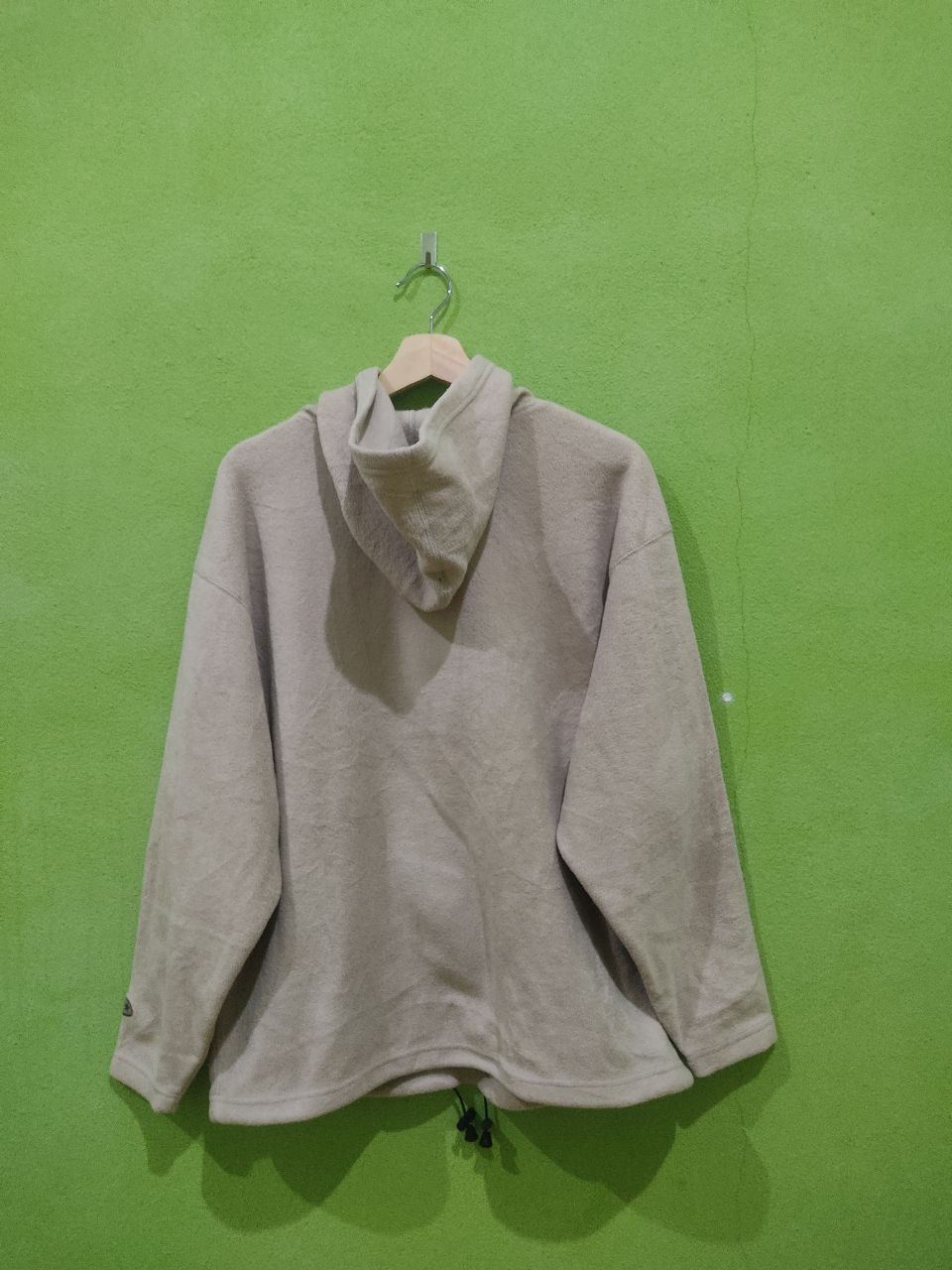 Converse × Vintage Vintage Converse Big Logo Fleece Jacket Size US L / EU 52-54 / 3 - 3 Thumbnail