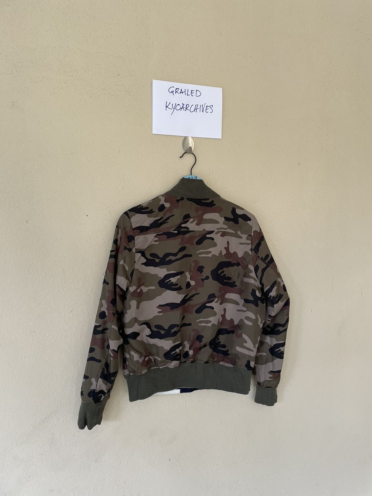 Japanese Brand REVERSIBLE STARE BACK CAMO VARSITY Size US M / EU 48-50 / 2 - 7 Thumbnail