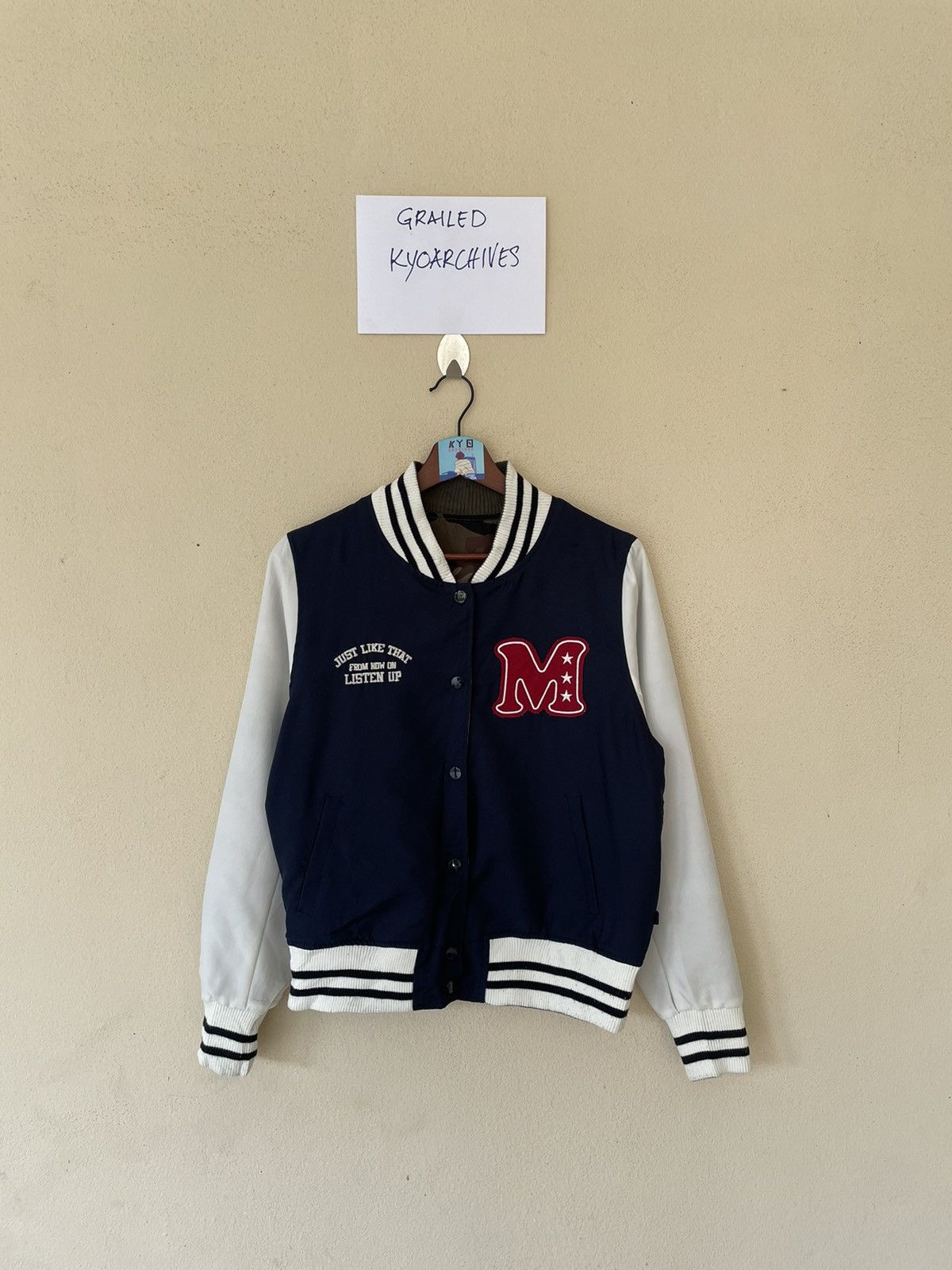 Japanese Brand REVERSIBLE STARE BACK CAMO VARSITY Size US M / EU 48-50 / 2 - 2 Thumbnail