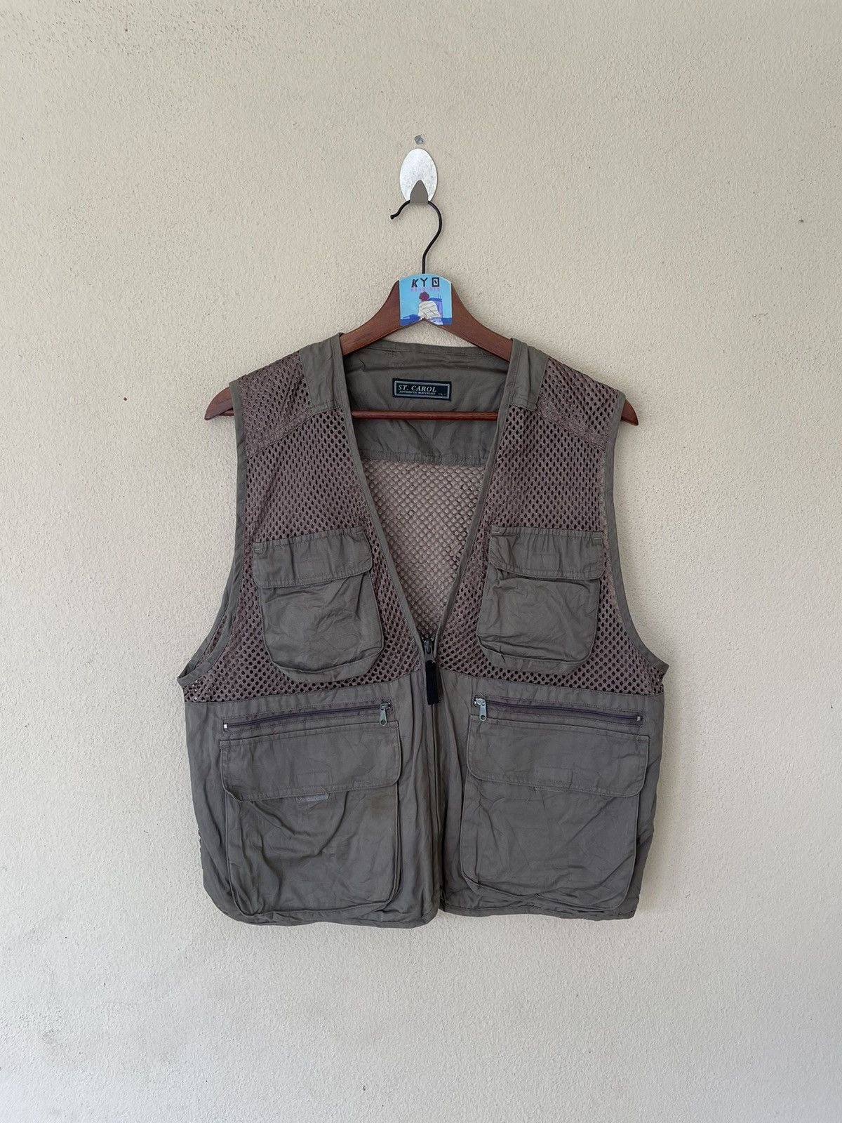 Japanese Brand × Vintage VINTAGE ST CAROL UTILITIES VEST Size US L / EU 52-54 / 3 - 1 Thumbnail