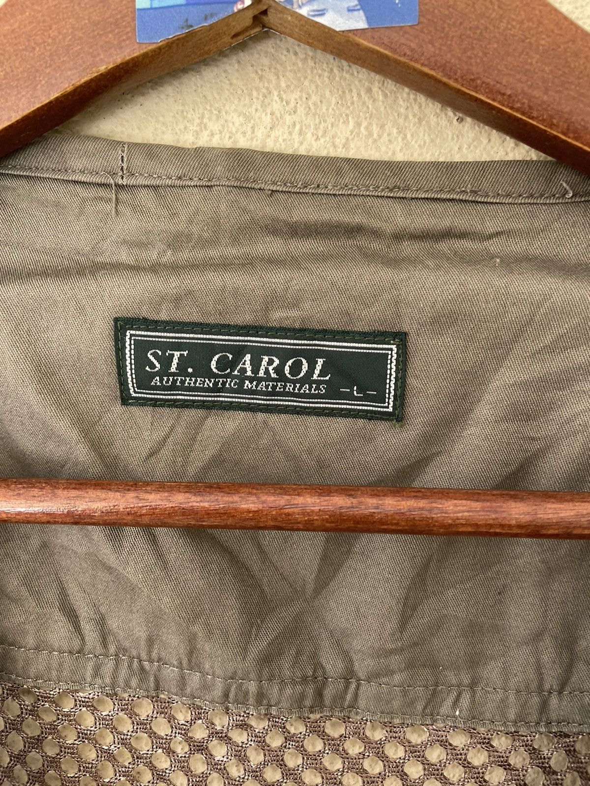 Japanese Brand × Vintage VINTAGE ST CAROL UTILITIES VEST Size US L / EU 52-54 / 3 - 7 Thumbnail