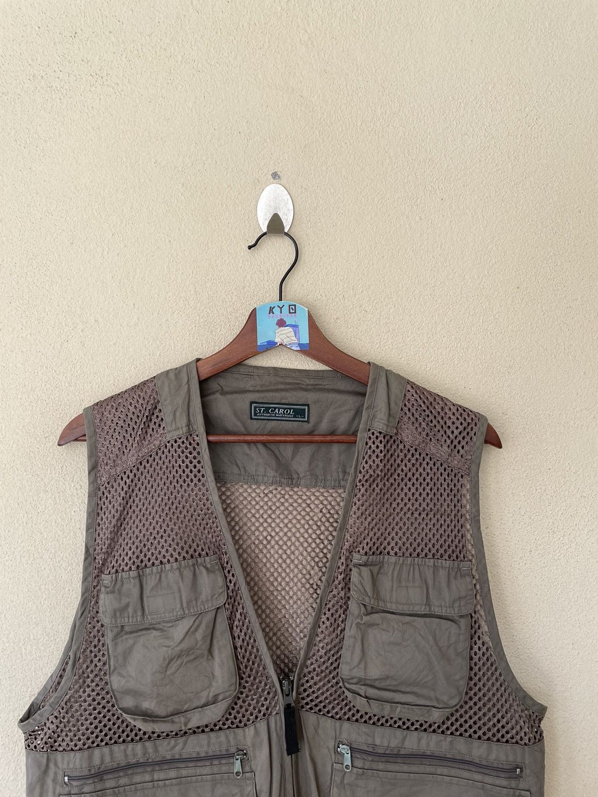 Japanese Brand × Vintage VINTAGE ST CAROL UTILITIES VEST Size US L / EU 52-54 / 3 - 3 Thumbnail