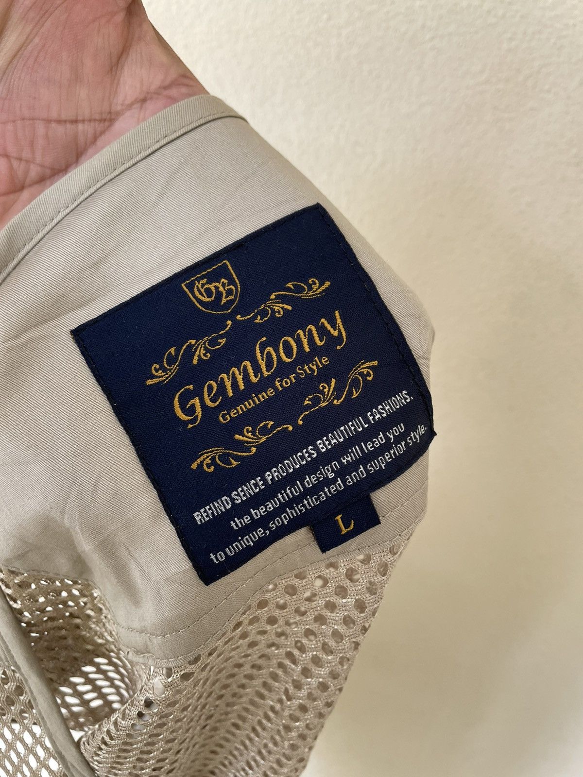Japanese Brand × Vintage GEMBONY HUNTER VEST Size US L / EU 52-54 / 3 - 8 Thumbnail