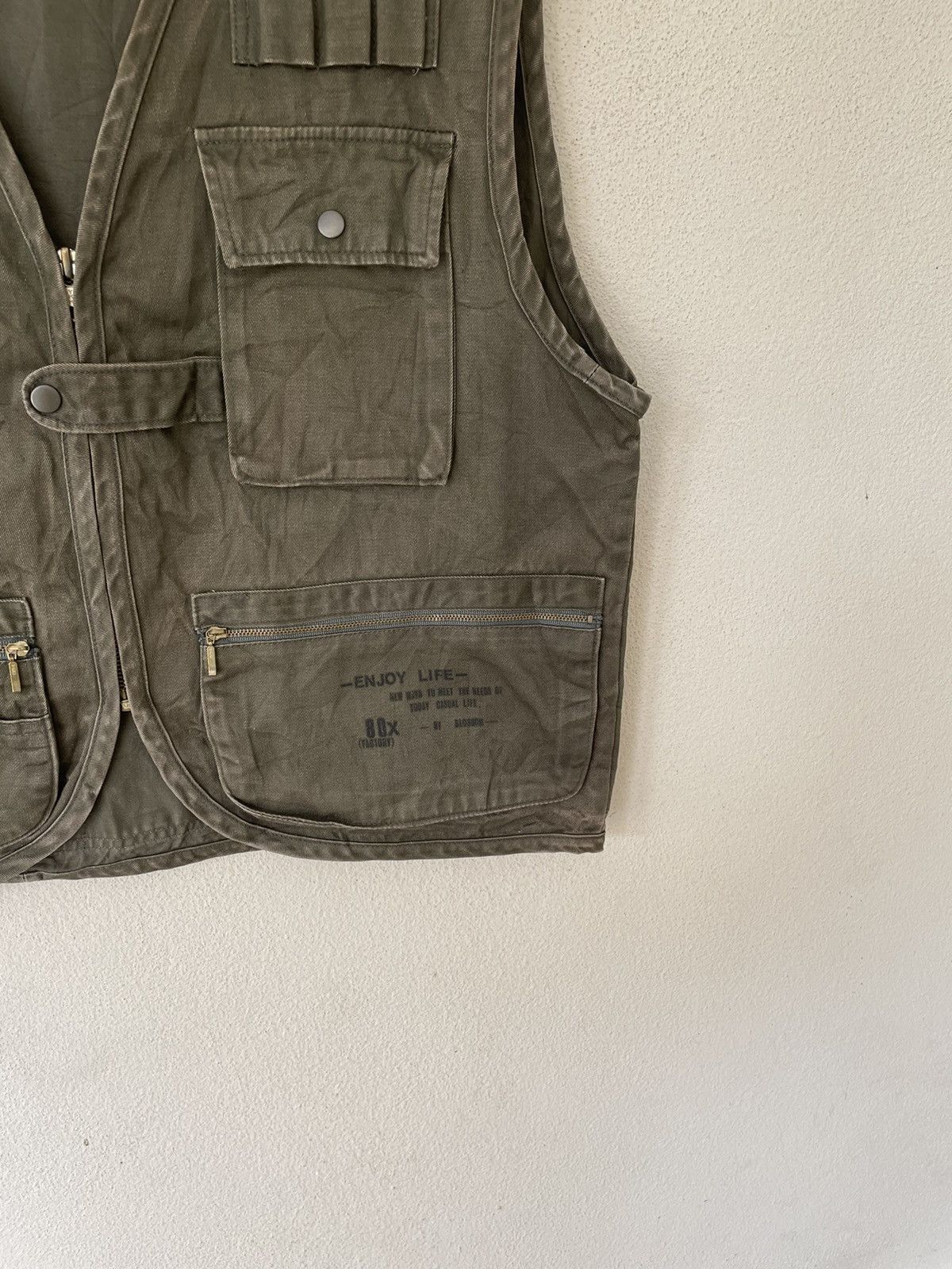 Japanese Brand × Vintage VINTAGE BLOSSOM BY TSUJINO TACTICAL VEST Size US M / EU 48-50 / 2 - 7 Thumbnail