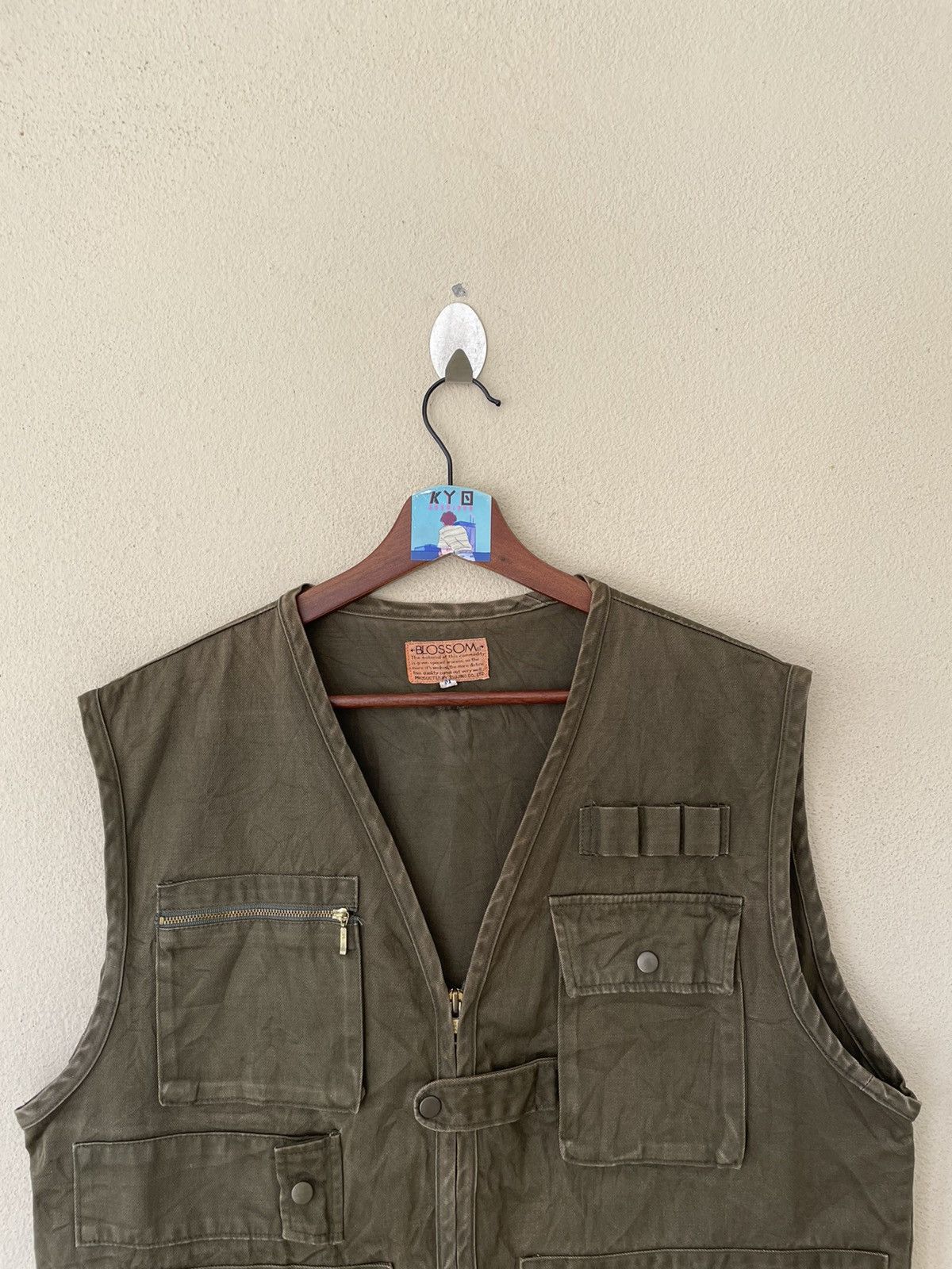Japanese Brand × Vintage VINTAGE BLOSSOM BY TSUJINO TACTICAL VEST Size US M / EU 48-50 / 2 - 3 Thumbnail