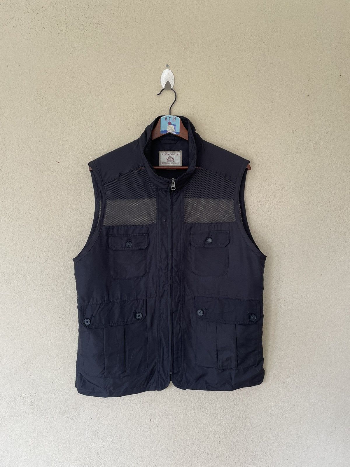 Japanese Brand × Vintage VINTAGE CLUB UTILITIES VEST Size US L / EU 52-54 / 3 - 2 Thumbnail