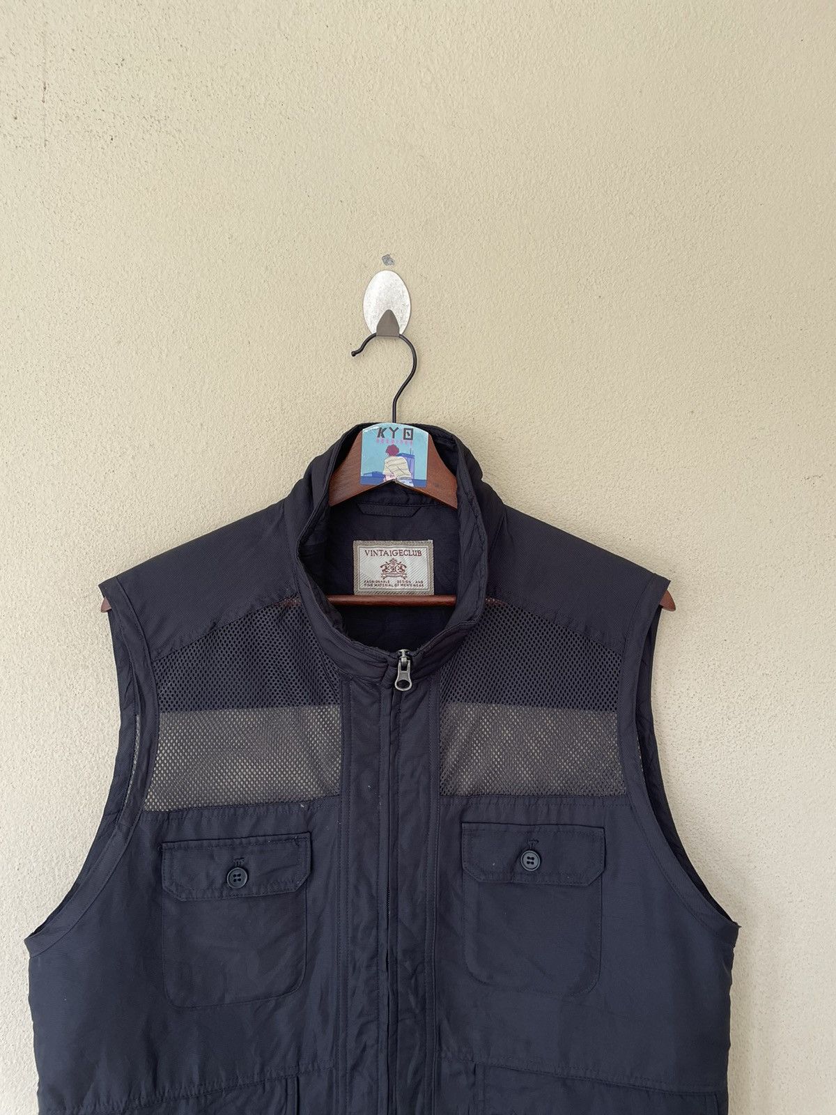 Japanese Brand × Vintage VINTAGE CLUB UTILITIES VEST Size US L / EU 52-54 / 3 - 3 Thumbnail