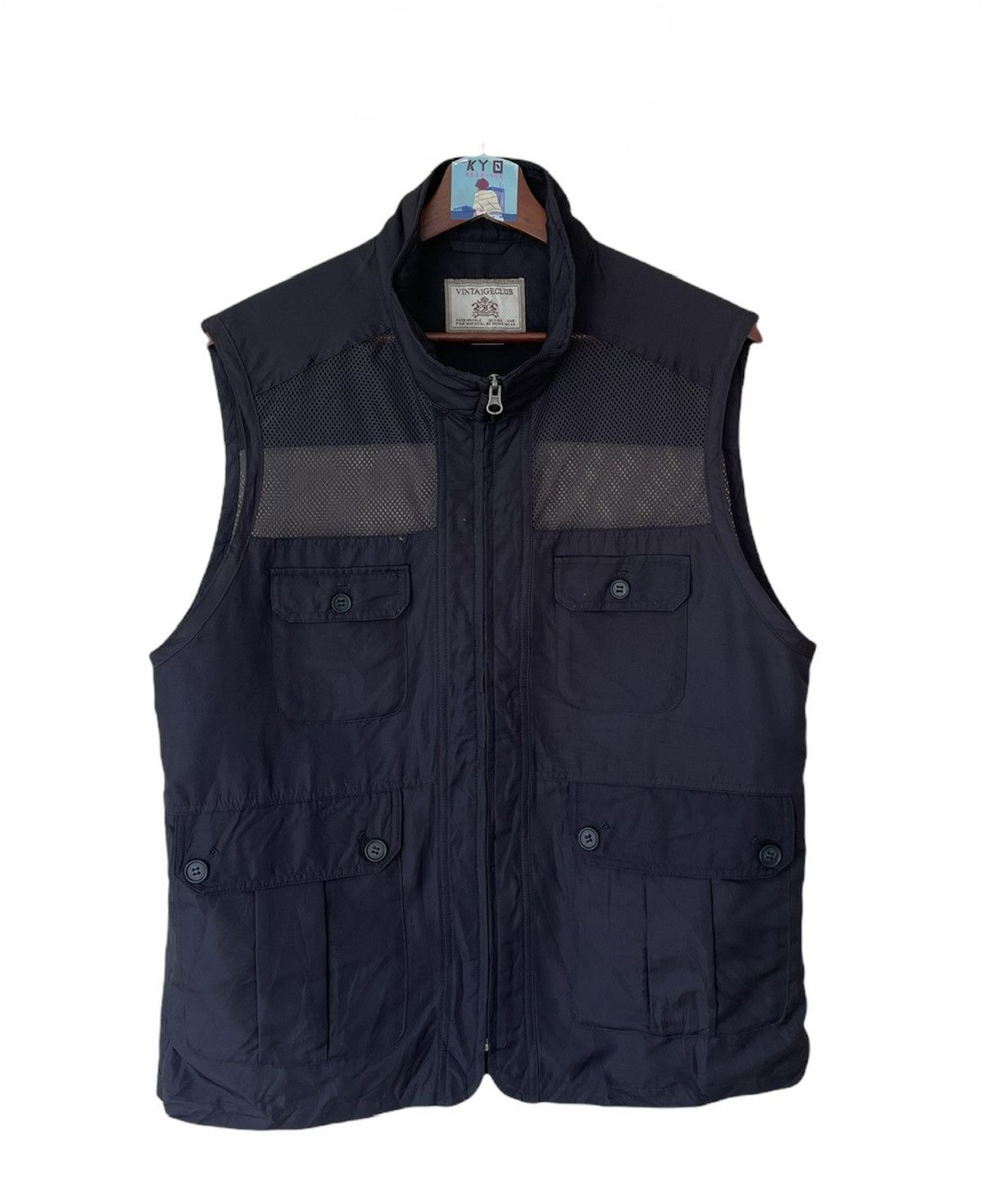 Japanese Brand × Vintage VINTAGE CLUB UTILITIES VEST Size US L / EU 52-54 / 3 - 1 Thumbnail