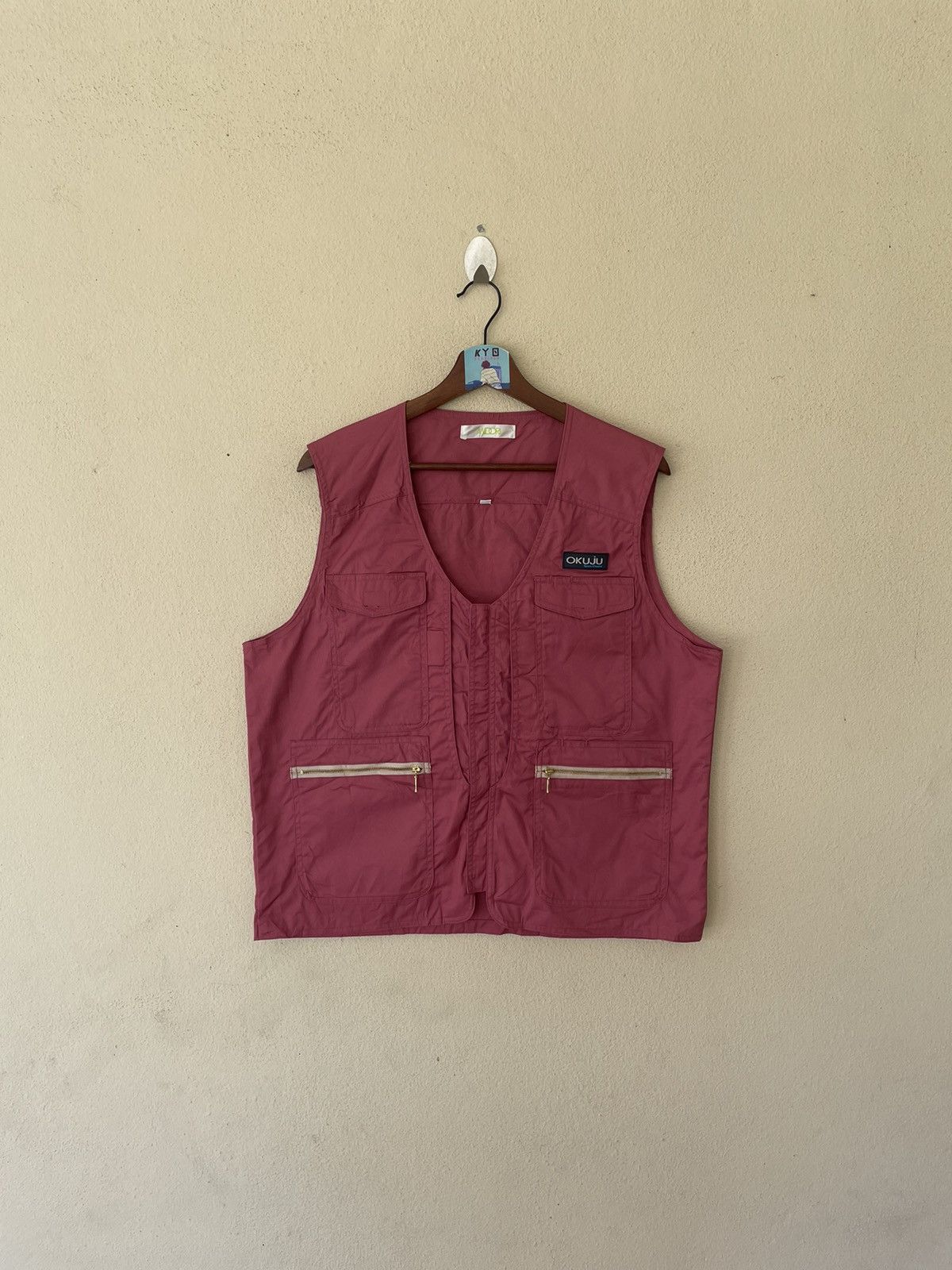 Japanese Brand × Vintage OKUJU SPACE CREATOR UTILITIES VEST Size US L / EU 52-54 / 3 - 1 Thumbnail