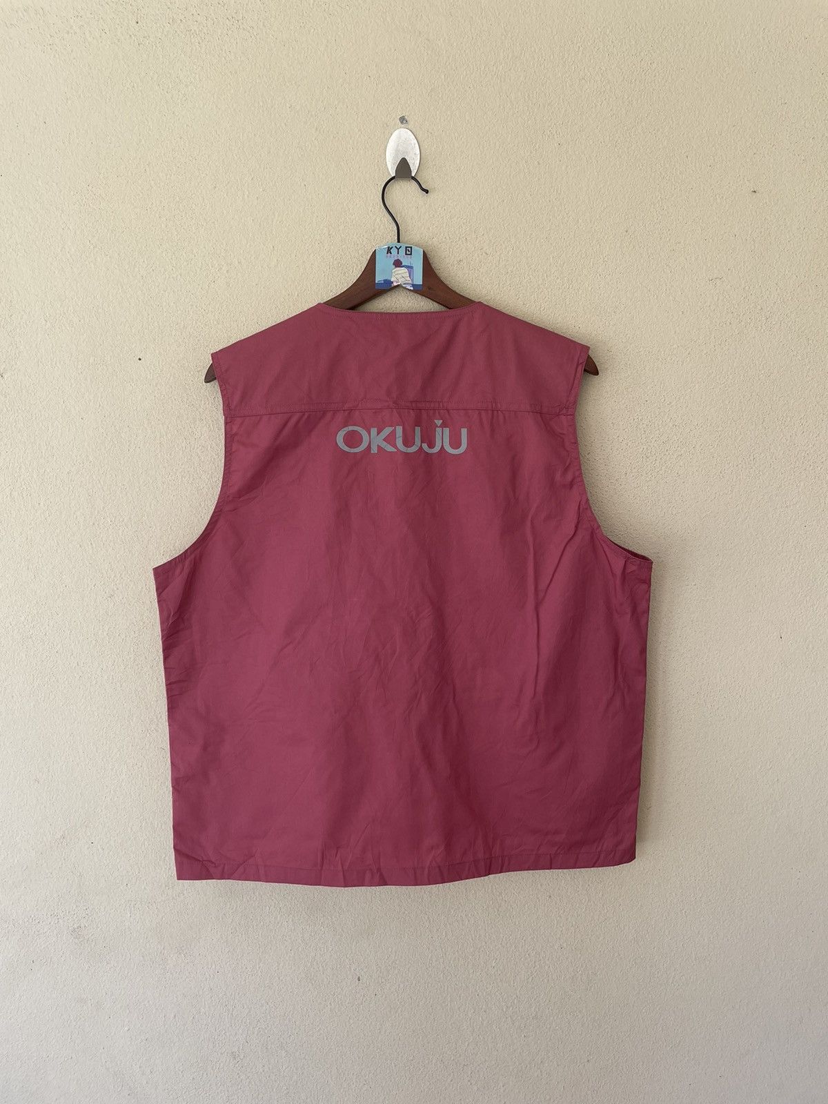 Japanese Brand × Vintage OKUJU SPACE CREATOR UTILITIES VEST Size US L / EU 52-54 / 3 - 4 Thumbnail