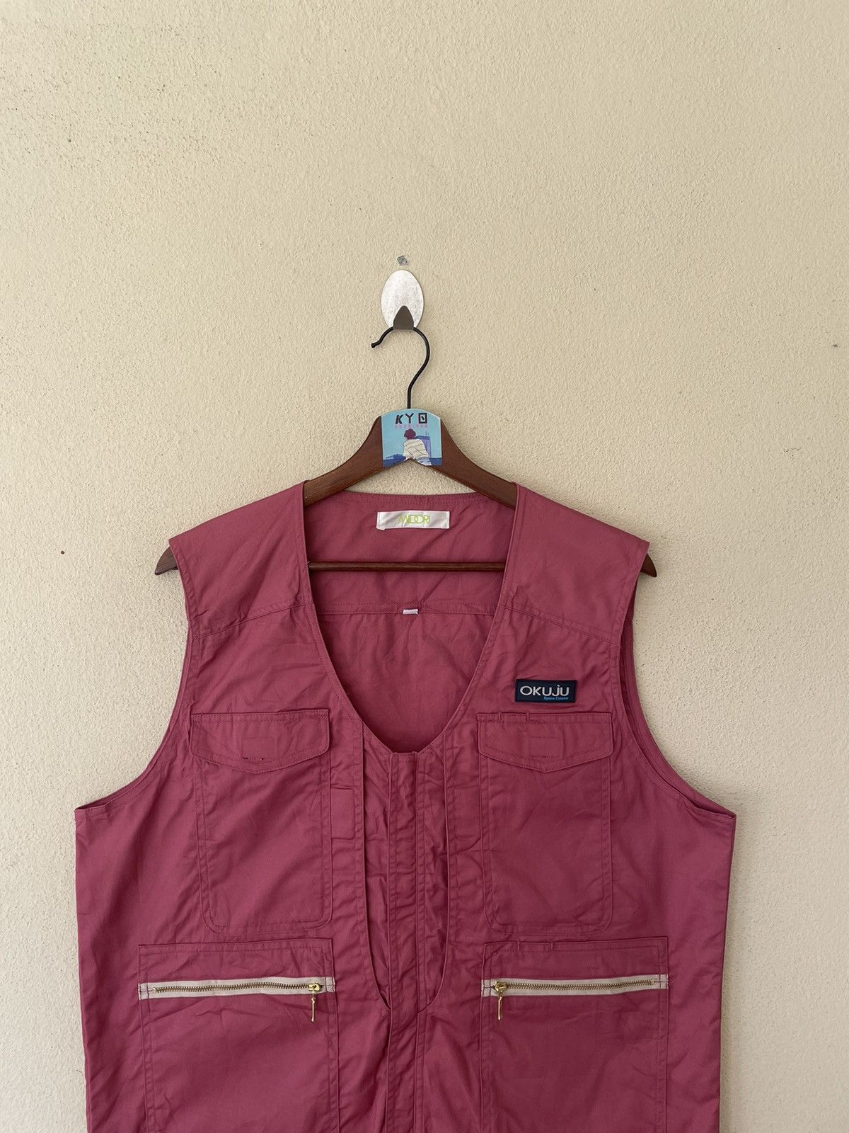 Japanese Brand × Vintage OKUJU SPACE CREATOR UTILITIES VEST Size US L / EU 52-54 / 3 - 3 Thumbnail