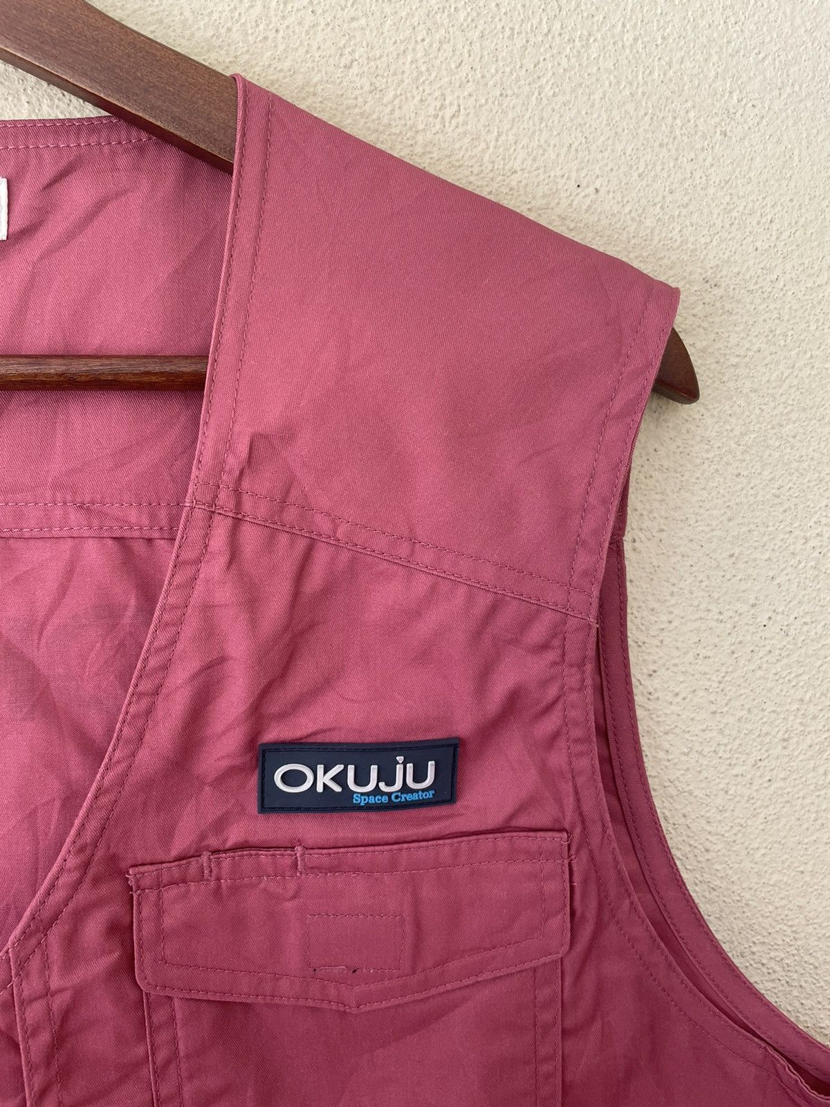 Japanese Brand × Vintage OKUJU SPACE CREATOR UTILITIES VEST Size US L / EU 52-54 / 3 - 7 Thumbnail