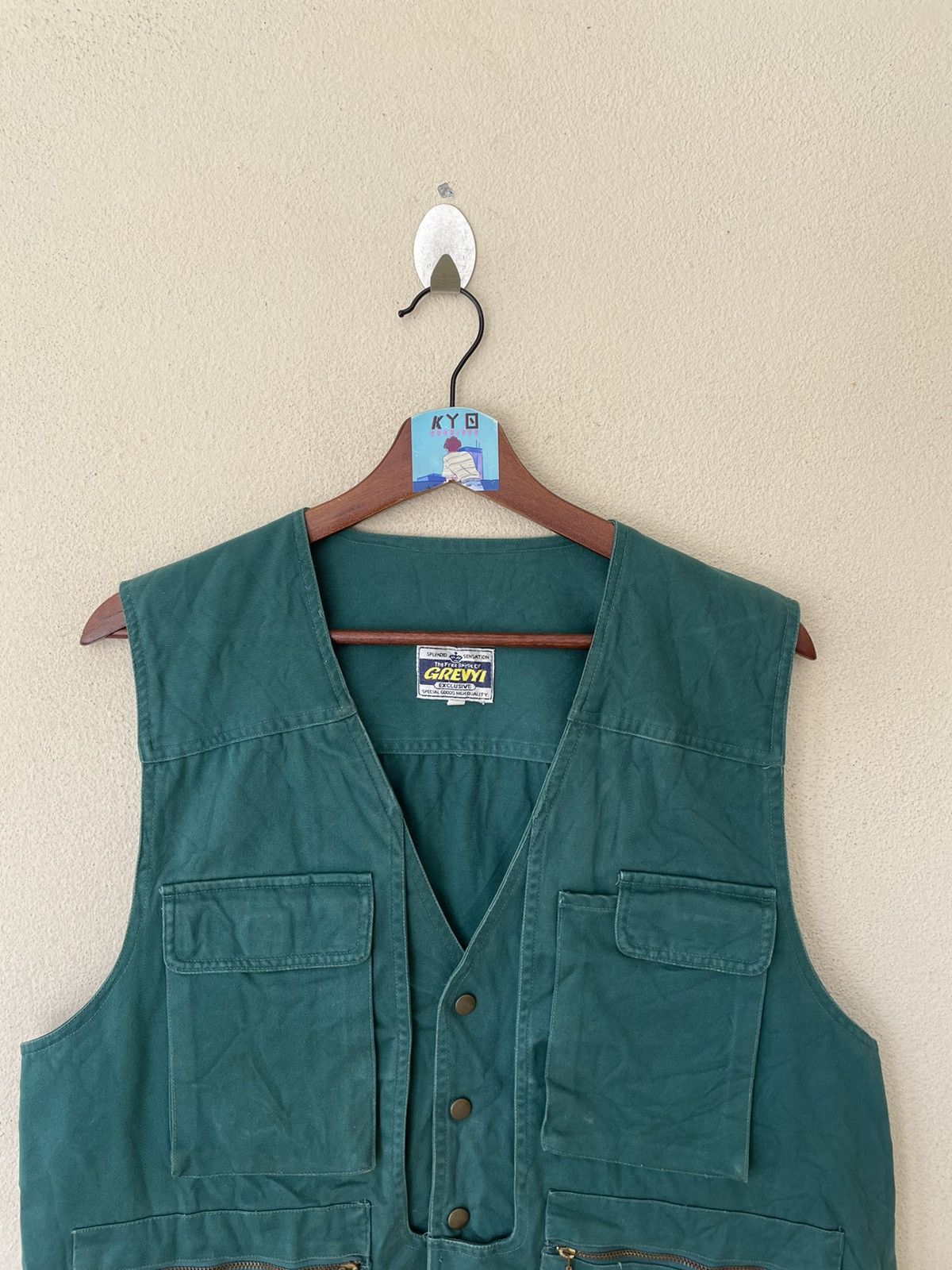 Japanese Brand × Vintage VINTAGE GREVYI HUNTER VEST Size US M / EU 48-50 / 2 - 3 Thumbnail