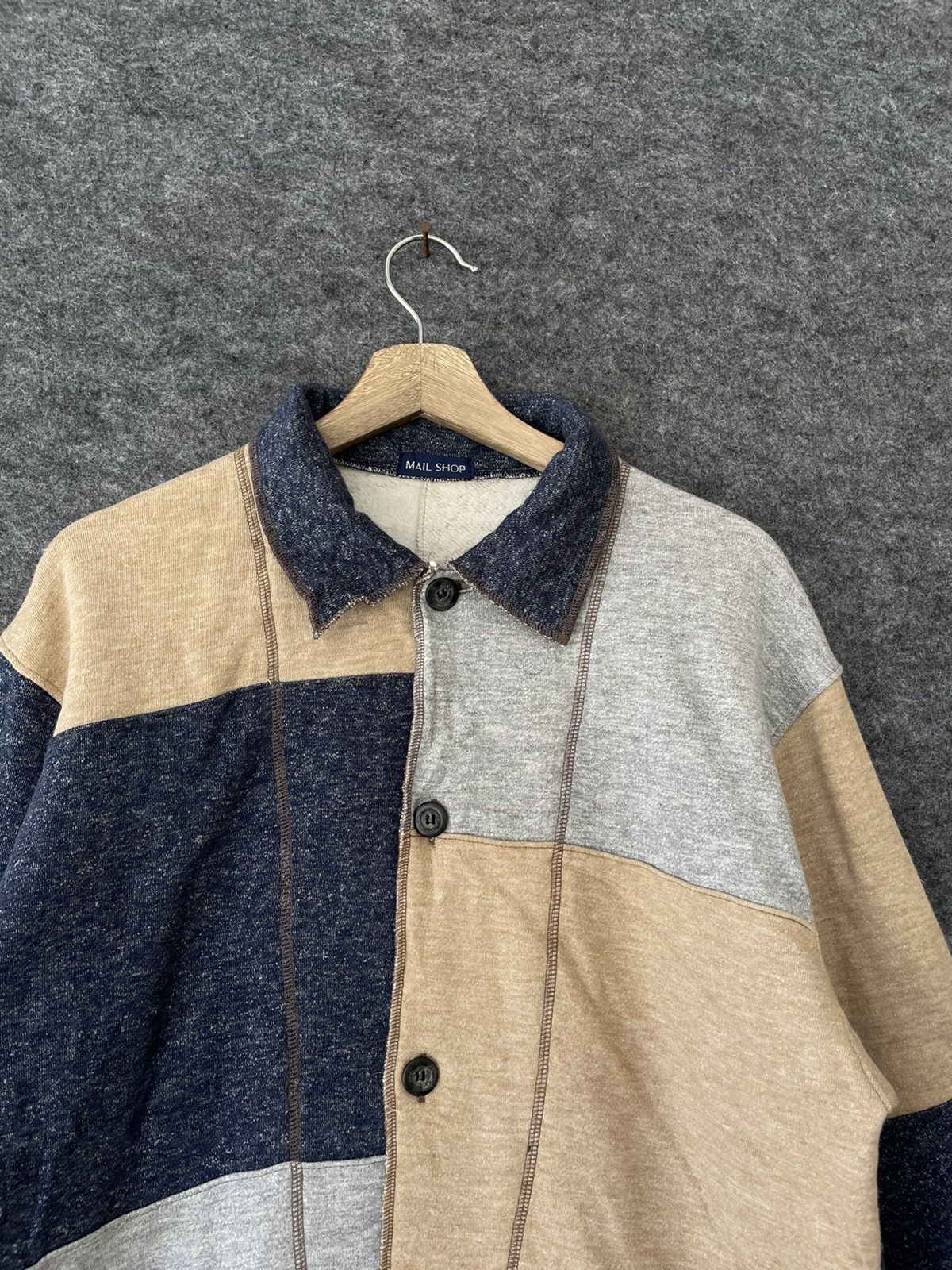 Japanese Brand MAIL SHOP PATCHWORK BORO JACKET Size US M / EU 48-50 / 2 - 2 Thumbnail