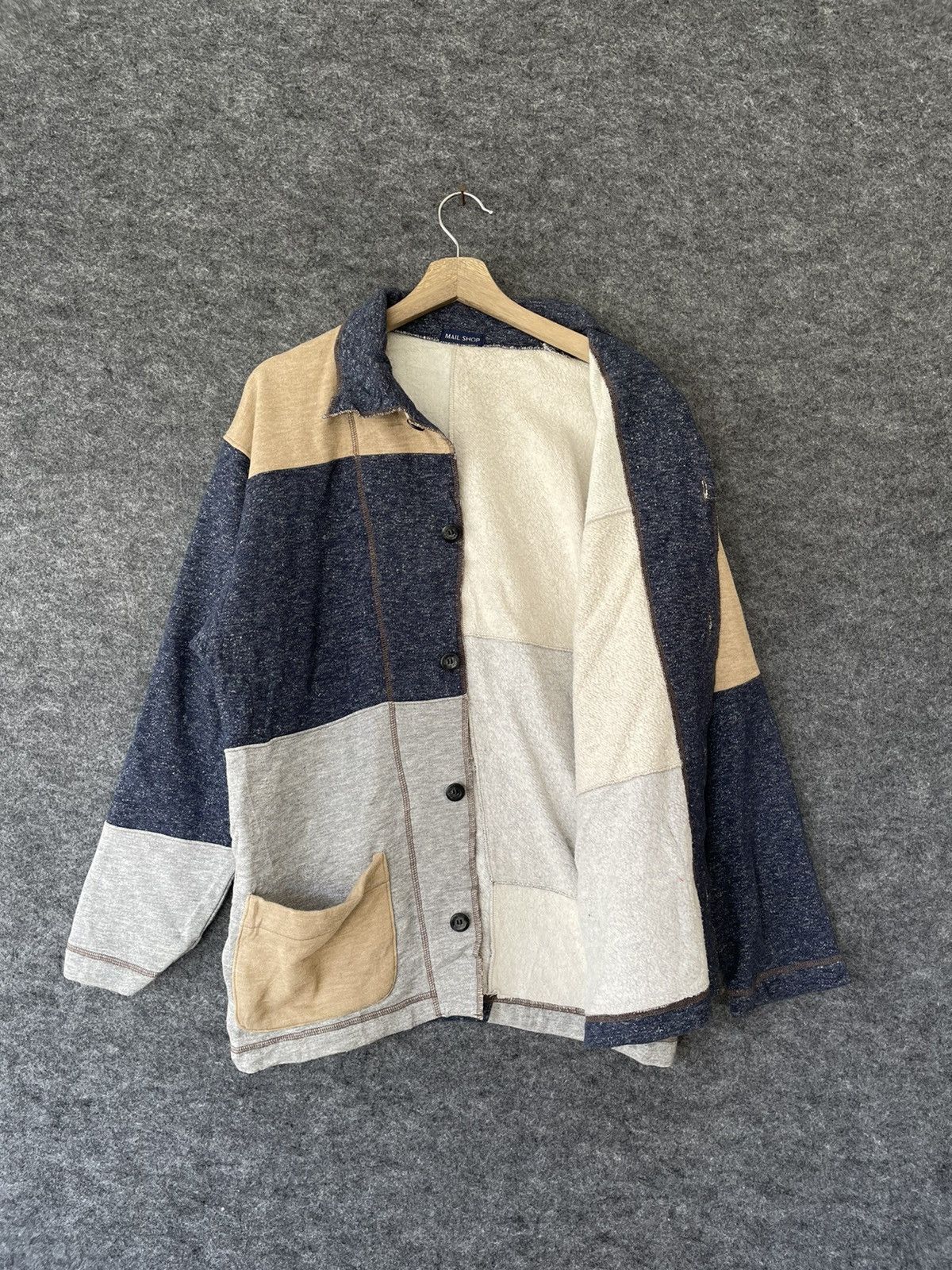 Japanese Brand MAIL SHOP PATCHWORK BORO JACKET Size US M / EU 48-50 / 2 - 3 Thumbnail