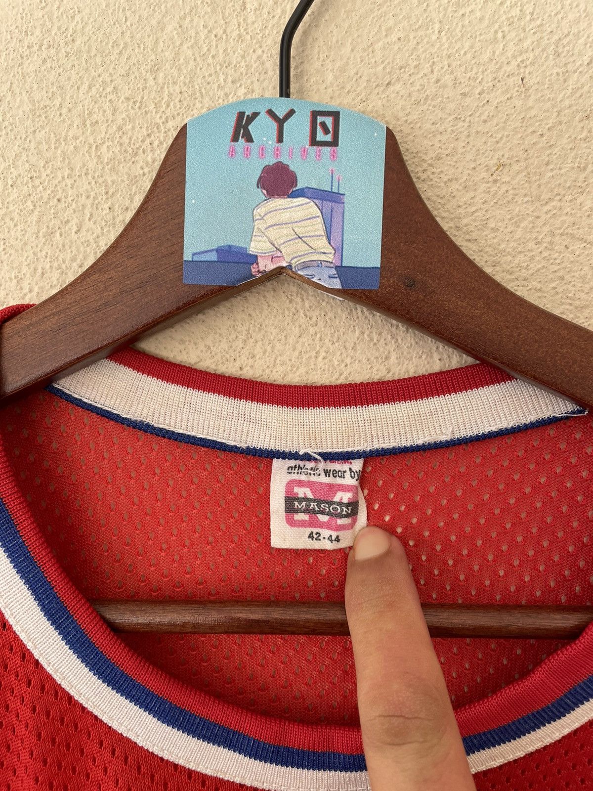 Mason's × Vintage VINTAGE MASON NUMBER 9 JERSEY Size US M / EU 48-50 / 2 - 8 Thumbnail