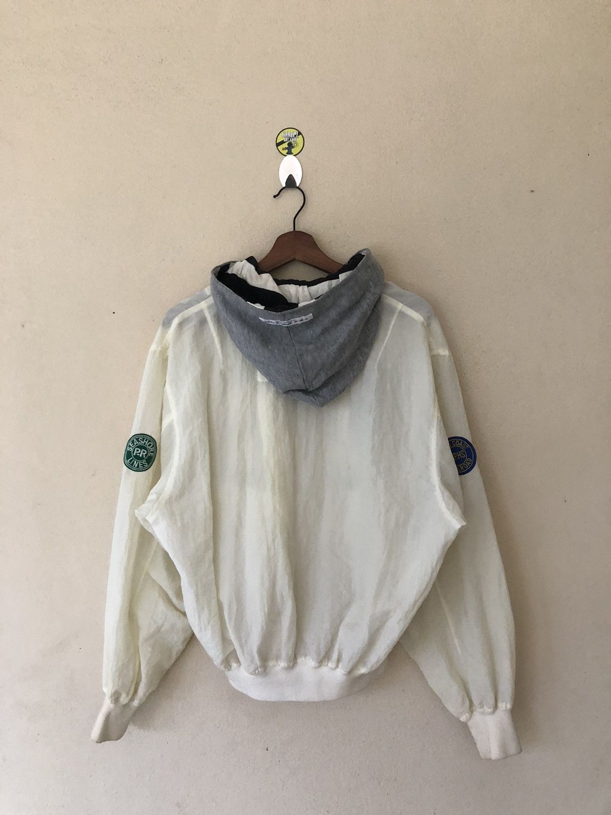 Japanese Brand × Vintage VINTAGE D.W.W PATCHES BOMBER JACKET HOODED Size US M / EU 48-50 / 2 - 6 Thumbnail