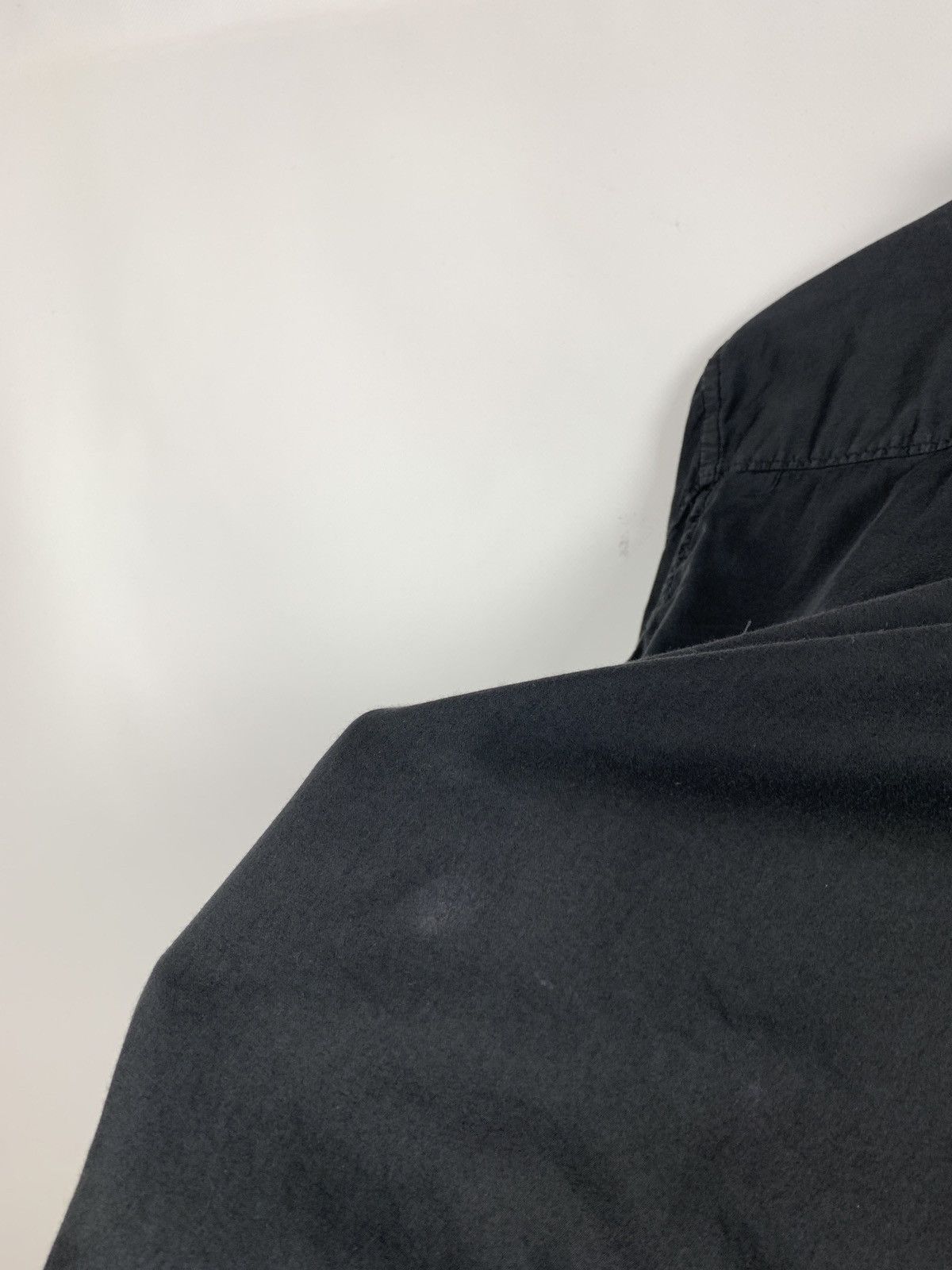 Prada Vintage Prada Black Tab Button Up Short Sleeve Shirt Size US M / EU 48-50 / 2 - 14 Thumbnail