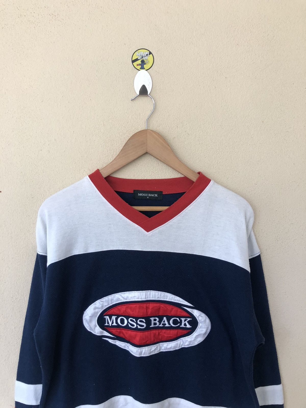 Japanese Brand × Vintage MOSS BACK RUGBY SWEATSHIRT Size US M / EU 48-50 / 2 - 2 Thumbnail
