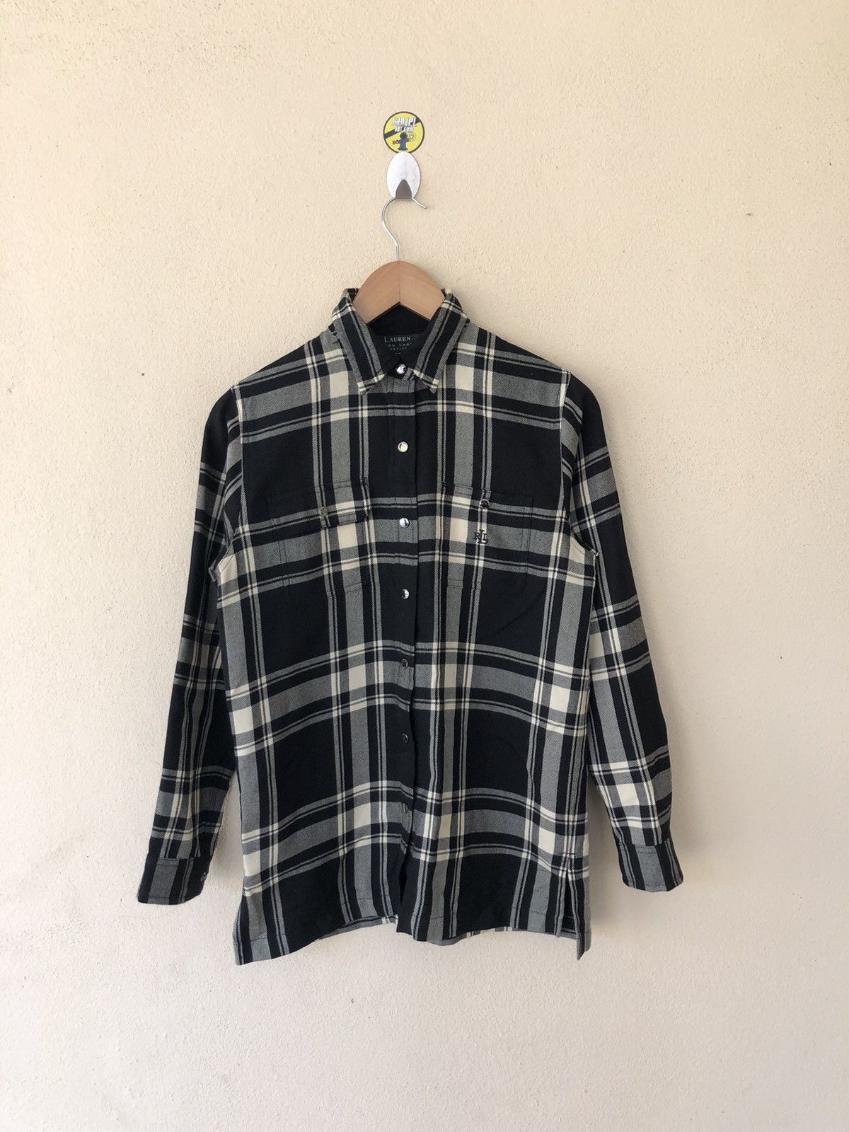 Polo Ralph Lauren × Vintage POLO RALPH LAUREN WOOL FLANNEL Size US S / EU 44-46 / 1 - 1 Thumbnail