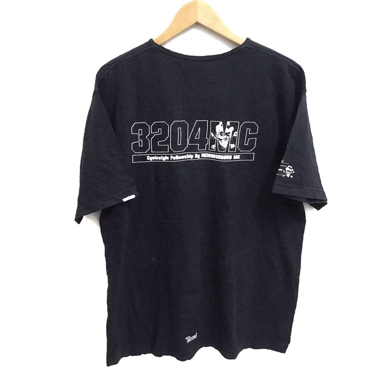 Neighborhood VINTAGE NEIGHBORHOOD JAPANESE BRAND BIG LOGO T-SHIRT 