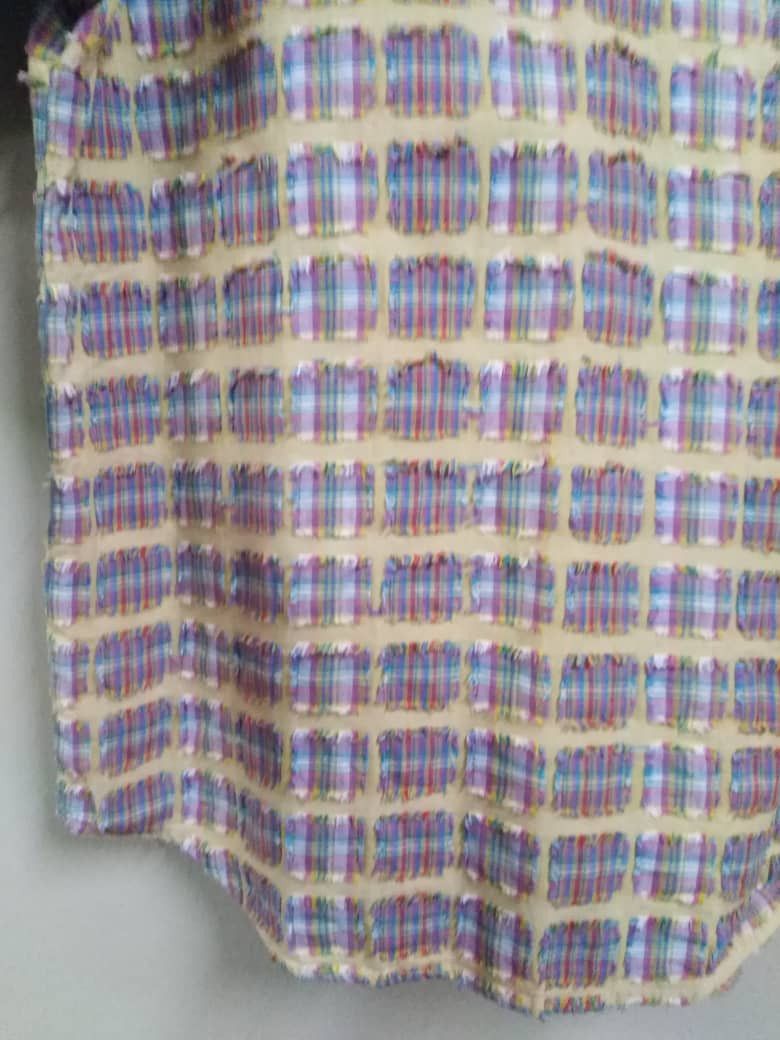 Vintage Vintage Patchwork + Denim Shirt Size US L / EU 52-54 / 3 - 4 Thumbnail