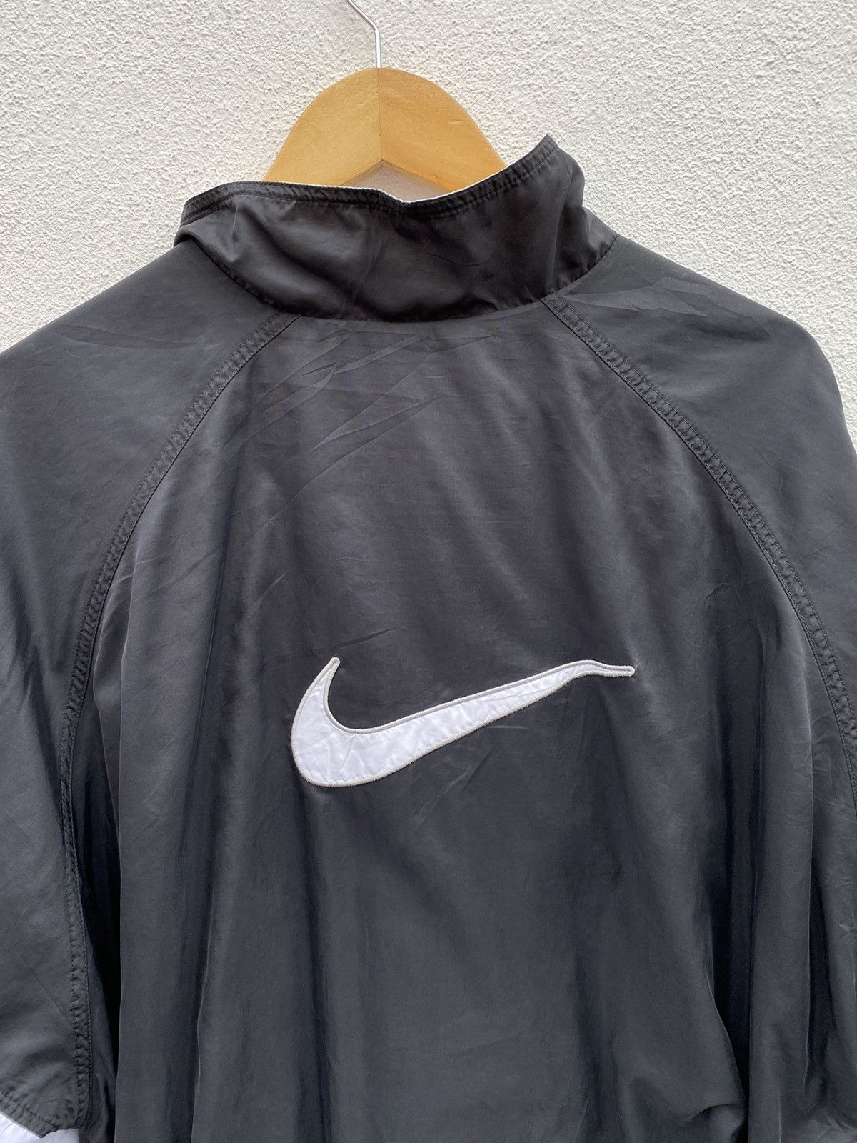 Nike × Vintage Vintage Nike windbraker big logo shirt Size US XXL / EU 58 / 5 - 10 Thumbnail