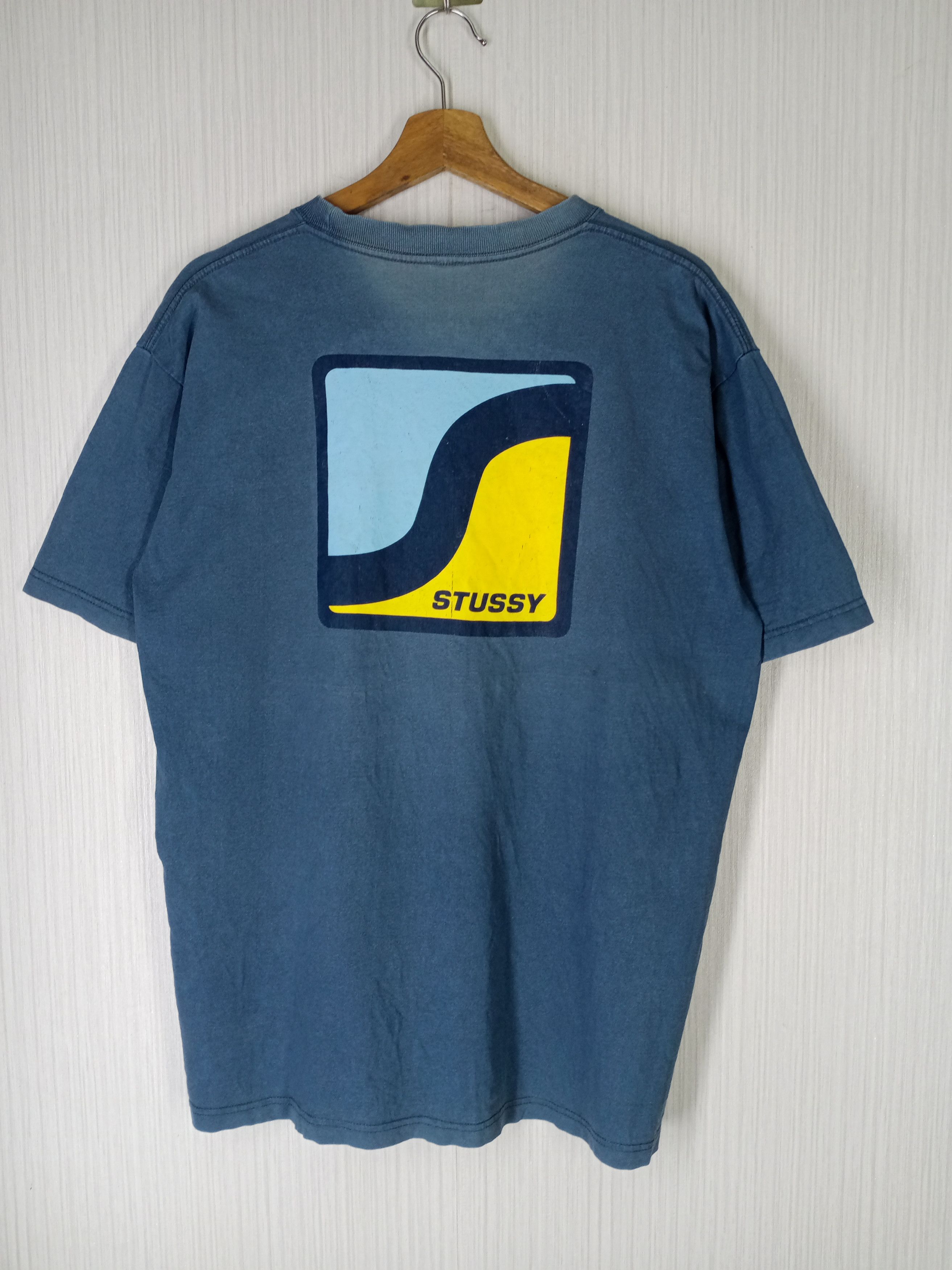 トップス OLD STUSSY 90s FADED LOGO Tee Vintage Faded 90s Stussy Logo tee