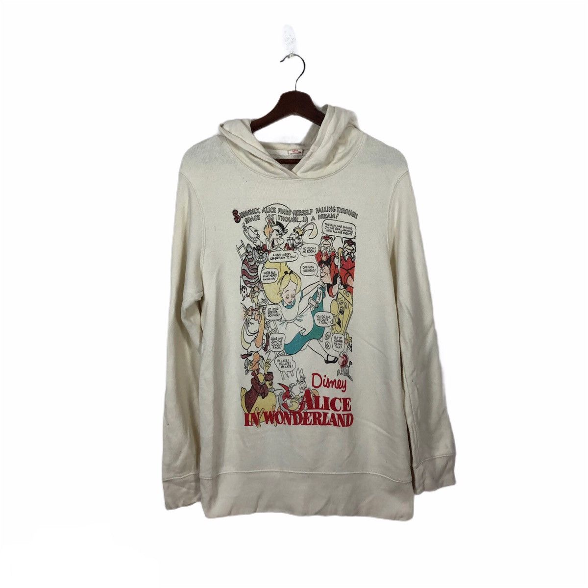 Cartoon Network ALICE IN WONDERLAND DISNEY BIG LOGO HOODIE Size US XL / EU 56 / 4 - 1 Thumbnail