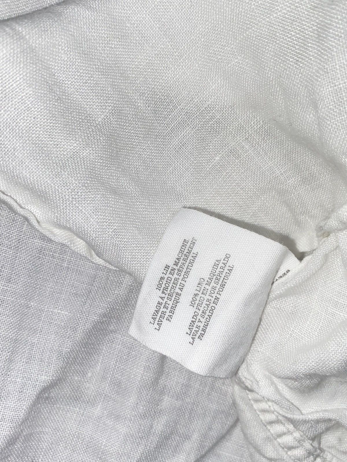 Other YMC white linen shirt 100% linen Size US M / EU 48-50 / 2 - 7 Thumbnail