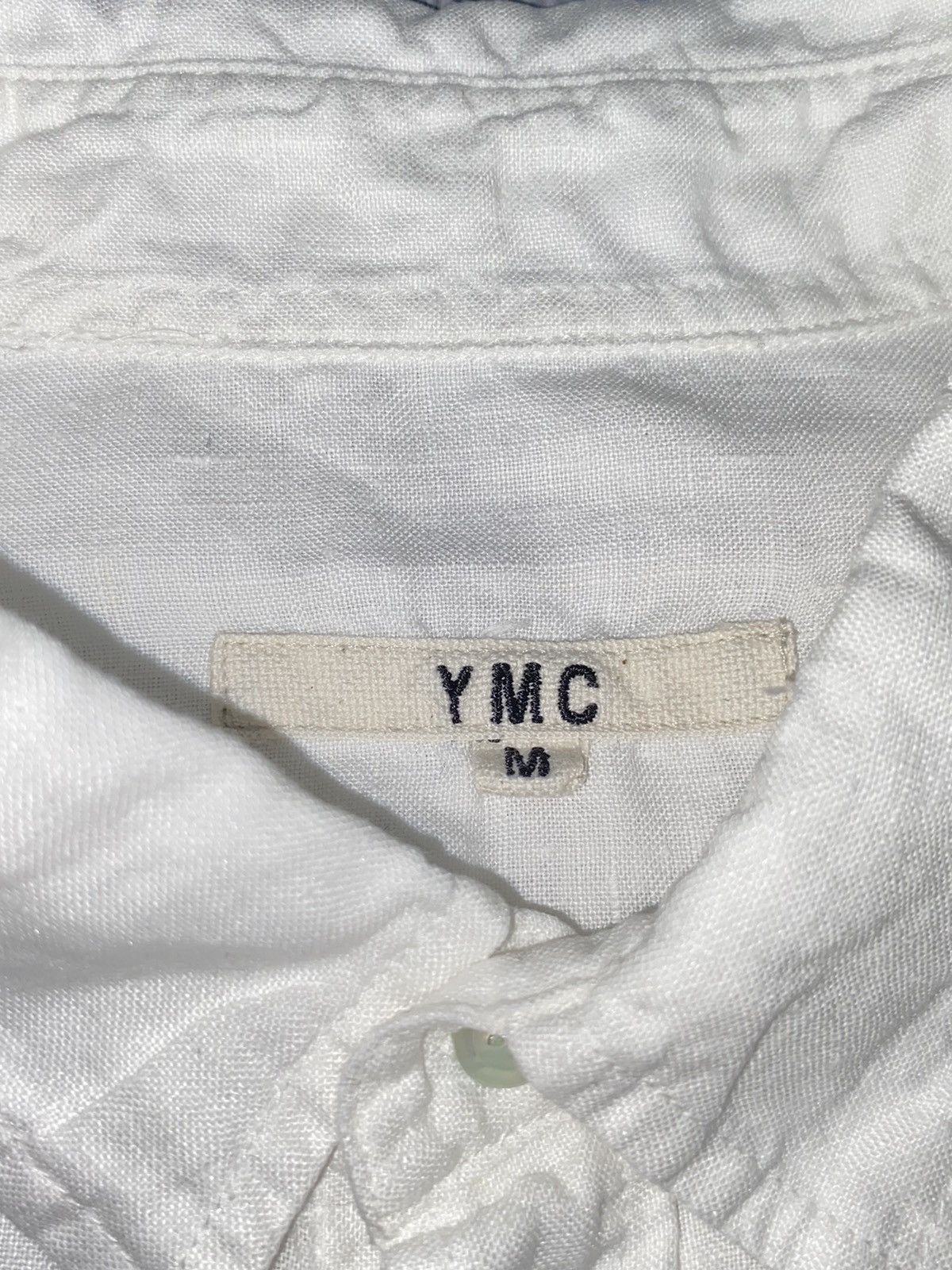Other YMC white linen shirt 100% linen Size US M / EU 48-50 / 2 - 6 Thumbnail