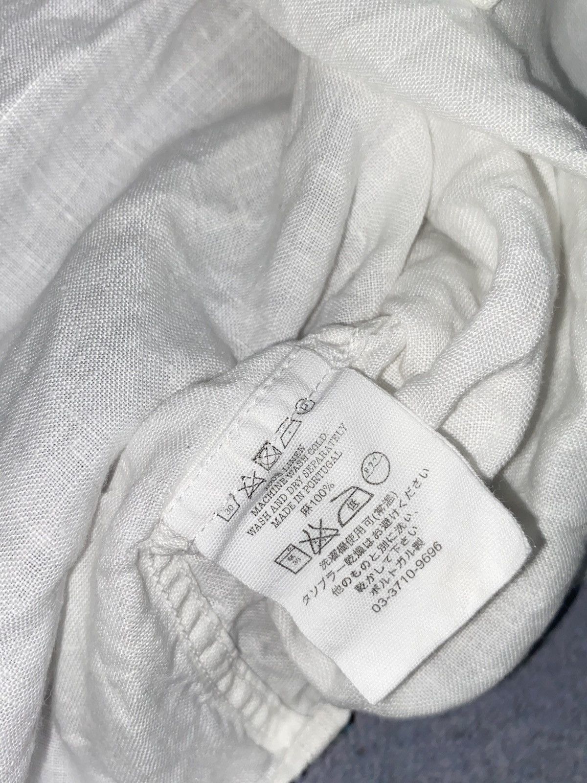 Other YMC white linen shirt 100% linen Size US M / EU 48-50 / 2 - 8 Thumbnail