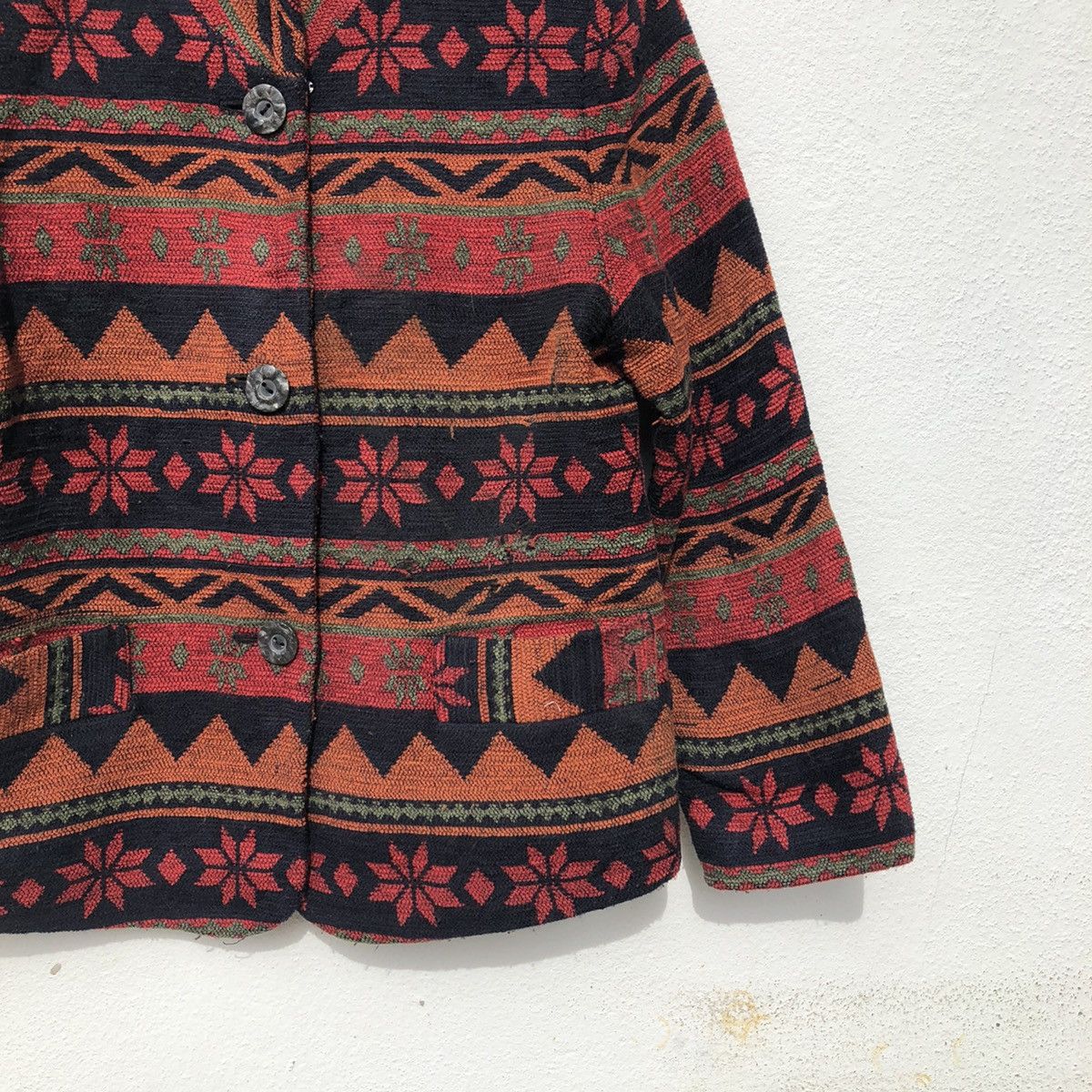 Japanese Brand VINTAGE INSPIRED BY KAPITAL JAPAN NAVAJO JACKET Size US M / EU 48-50 / 2 - 4 Thumbnail