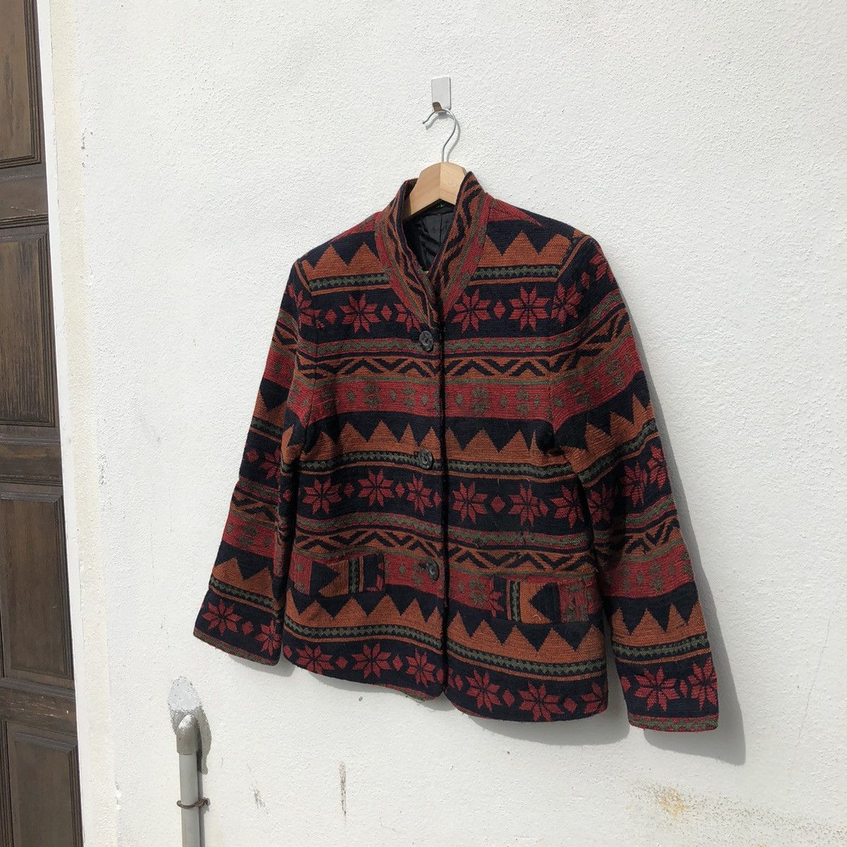 Japanese Brand VINTAGE INSPIRED BY KAPITAL JAPAN NAVAJO JACKET Size US M / EU 48-50 / 2 - 2 Thumbnail