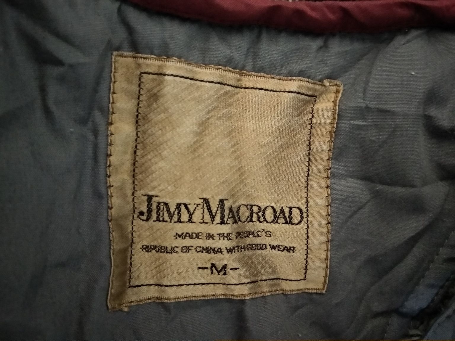 Vintage Vintage 90's JIMY MACROAD Bomber Jacket Size US M / EU 48-50 / 2 - 8 Thumbnail