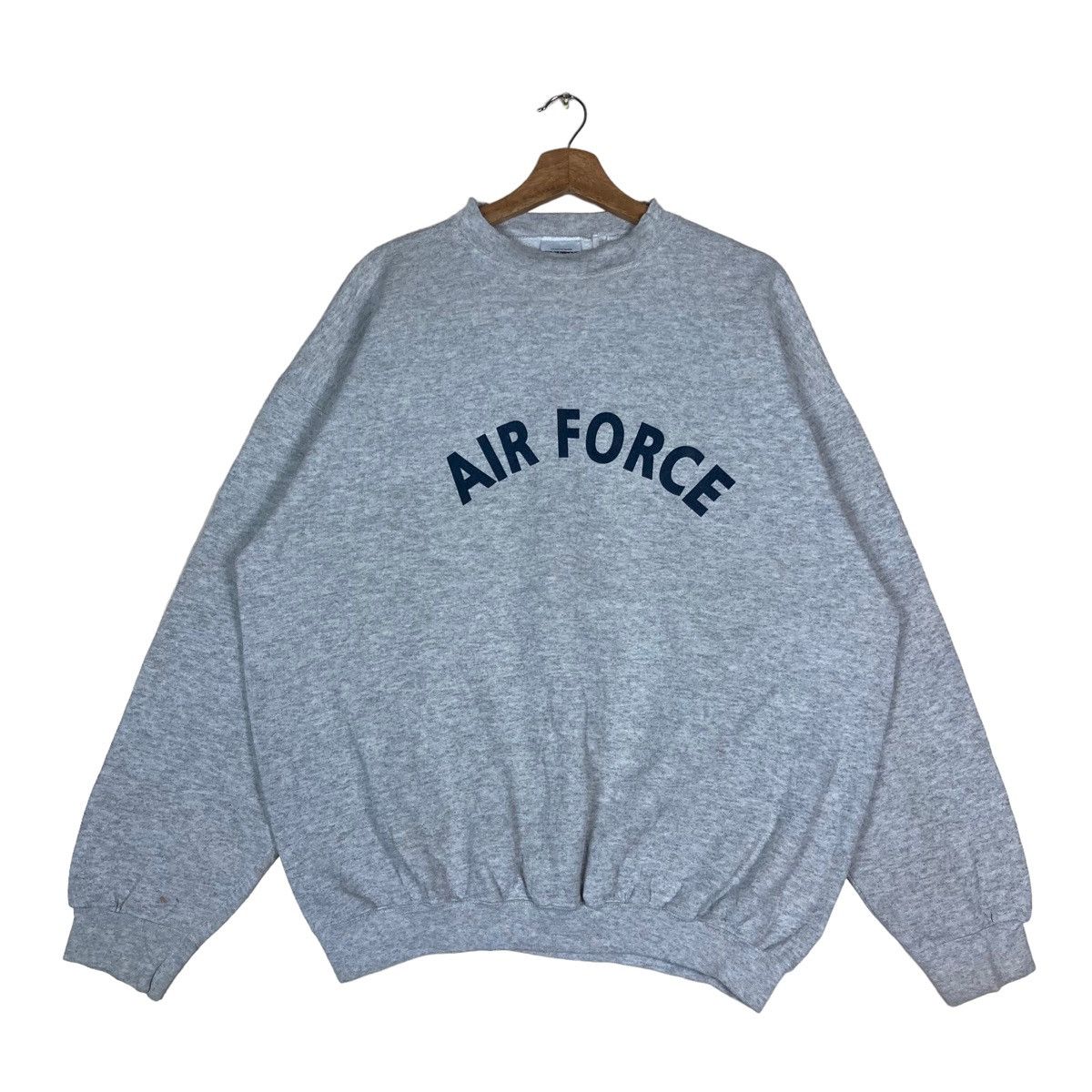 Vintage Tultex Air Force Spellout Pullover Jumper Sweatshirt