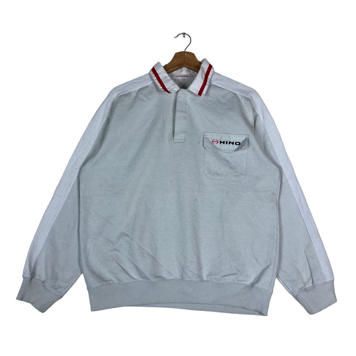 Japanese Brand Japanese Brand Toyota Boshoku Hino Pullover Jumper Size US XXL / EU 58 / 5 - 1 Thumbnail