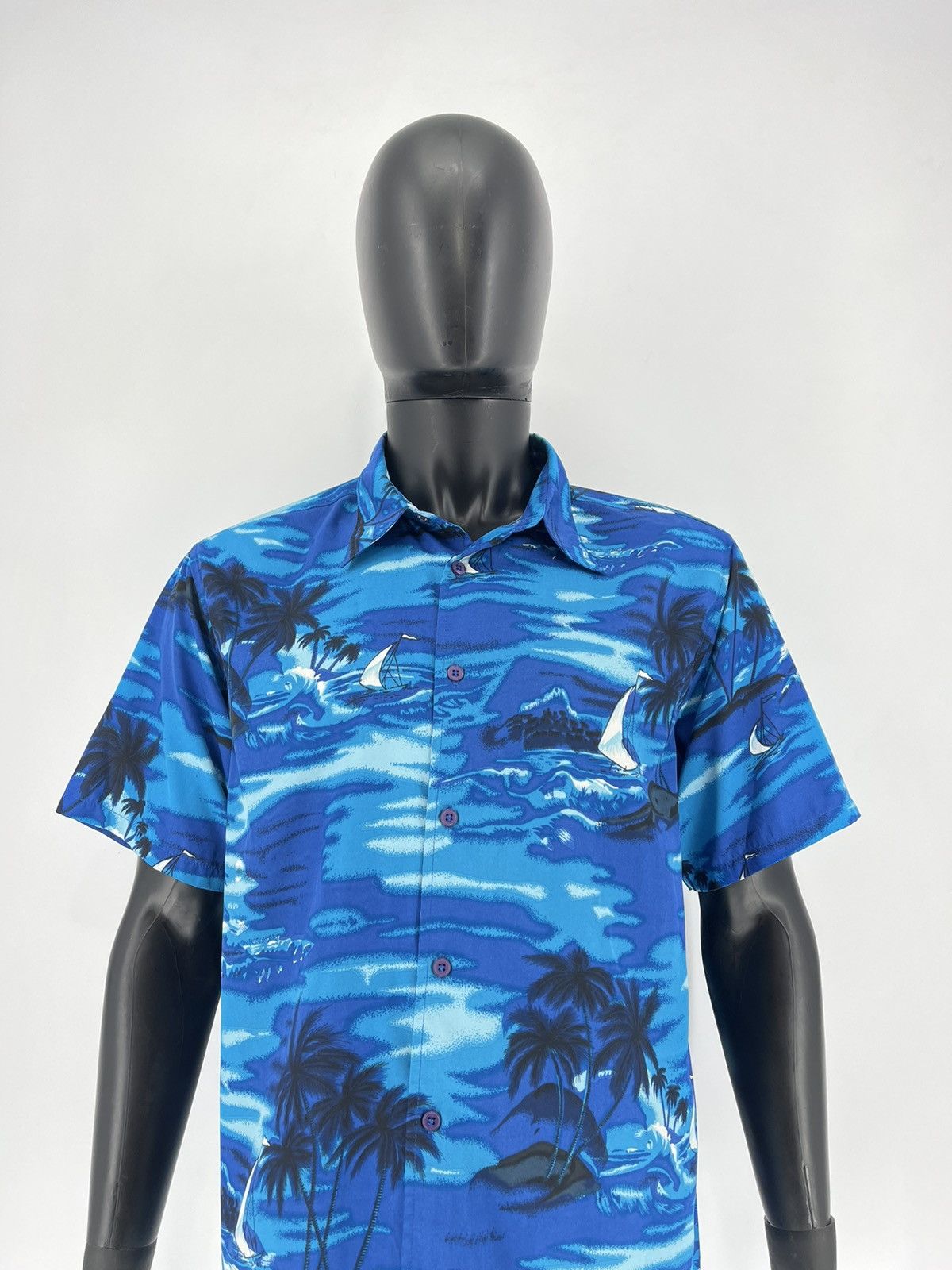 Vintage Vintage 90s Aloha Wear Hawaiian Shirt Summer American Size US L / EU 52-54 / 3 - 5 Thumbnail