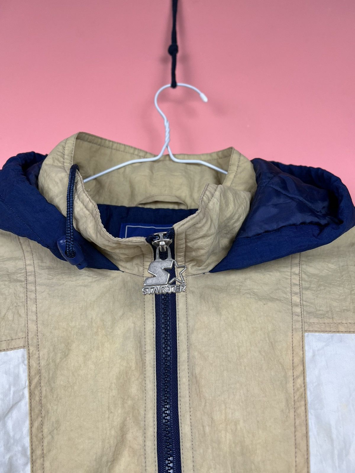 Starter Starter vintage nylon jacket football Notre Dame fighting Size US M / EU 48-50 / 2 - 3 Thumbnail