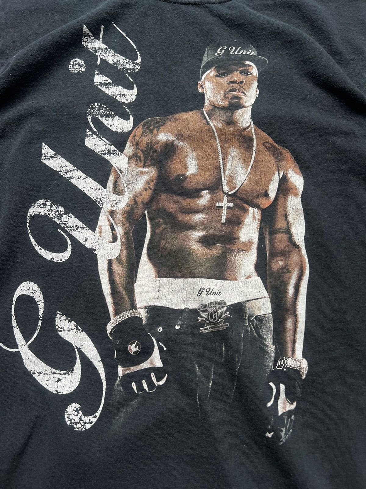 50 Cent × Band Tees × Rap Tees Vintage 2005 50 Cent G Unit Rap Tees Hip Hop Size US S / EU 44-46 / 1 - 2 Thumbnail