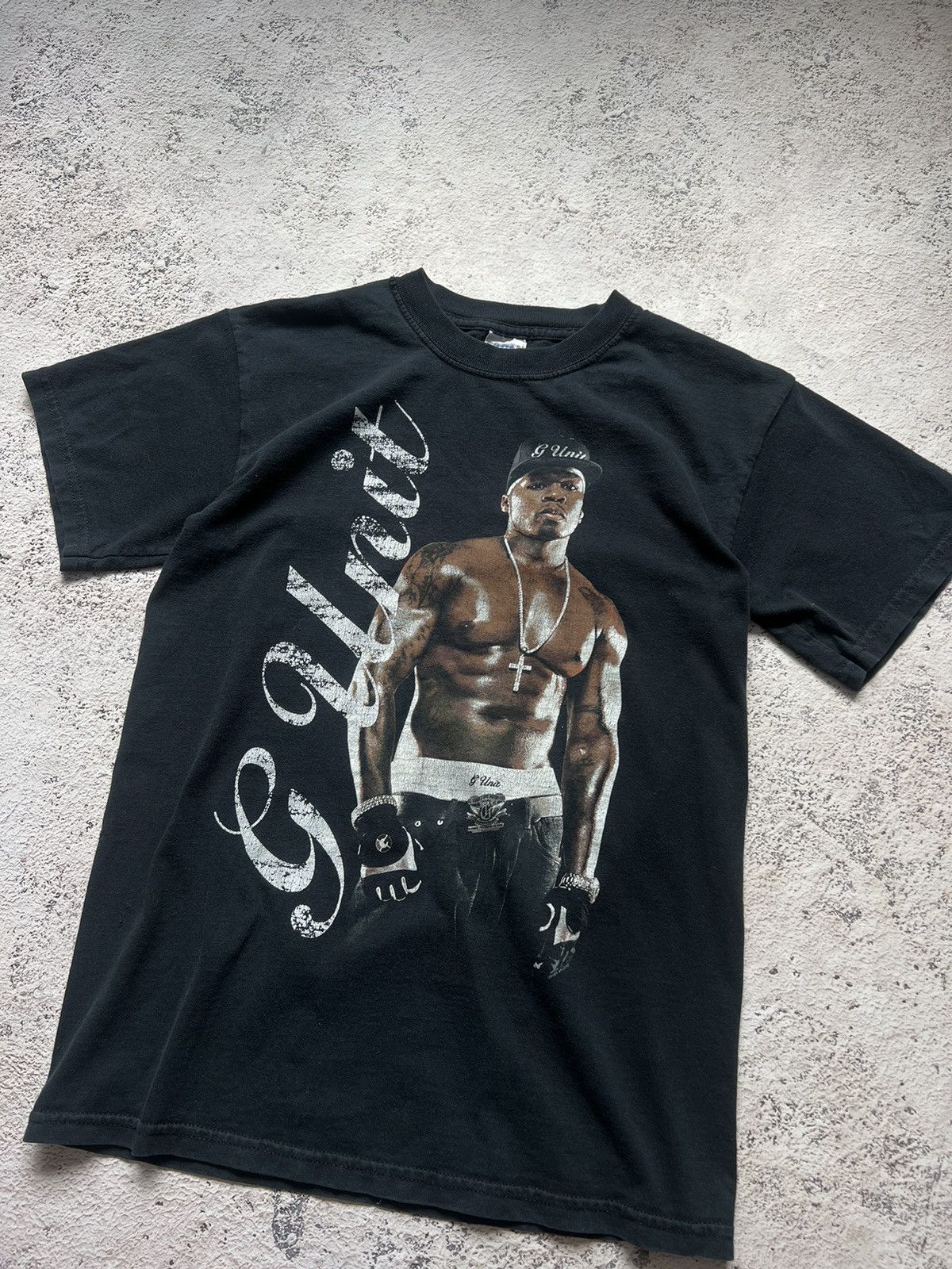 50 Cent × Band Tees × Rap Tees Vintage 2005 50 Cent G Unit Rap Tees Hip Hop Size US S / EU 44-46 / 1 - 3 Thumbnail
