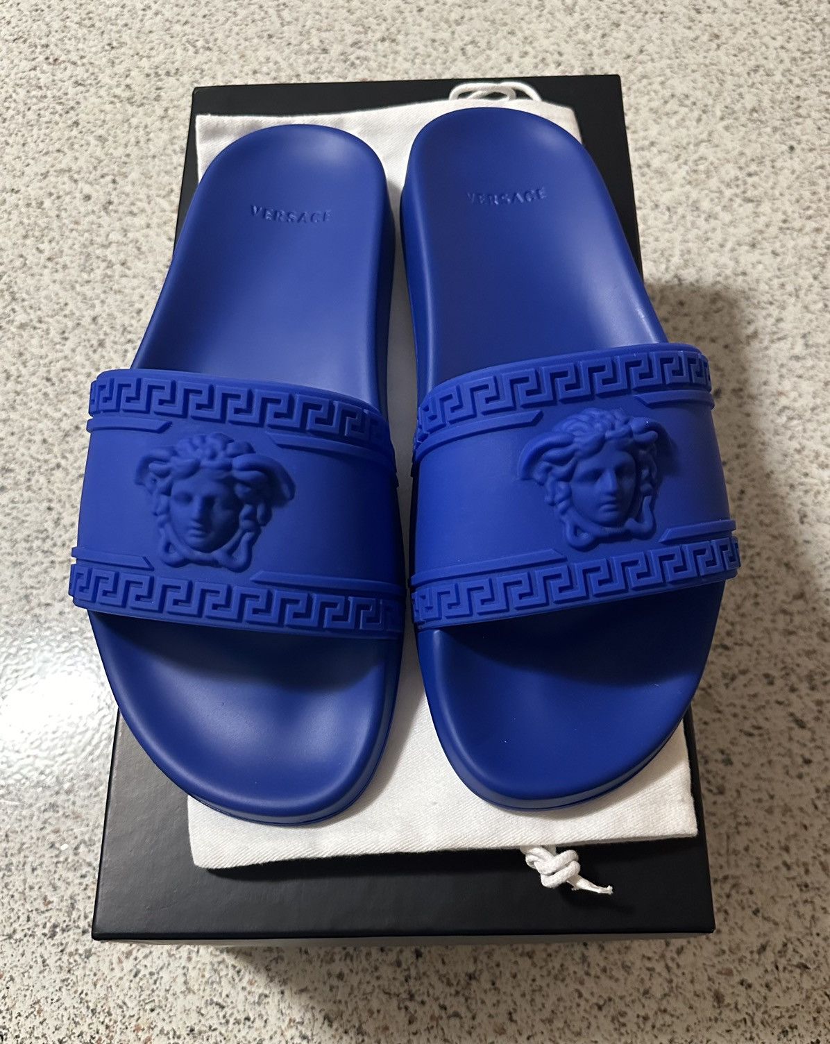 Versace palazzo medusa slide sandal sales