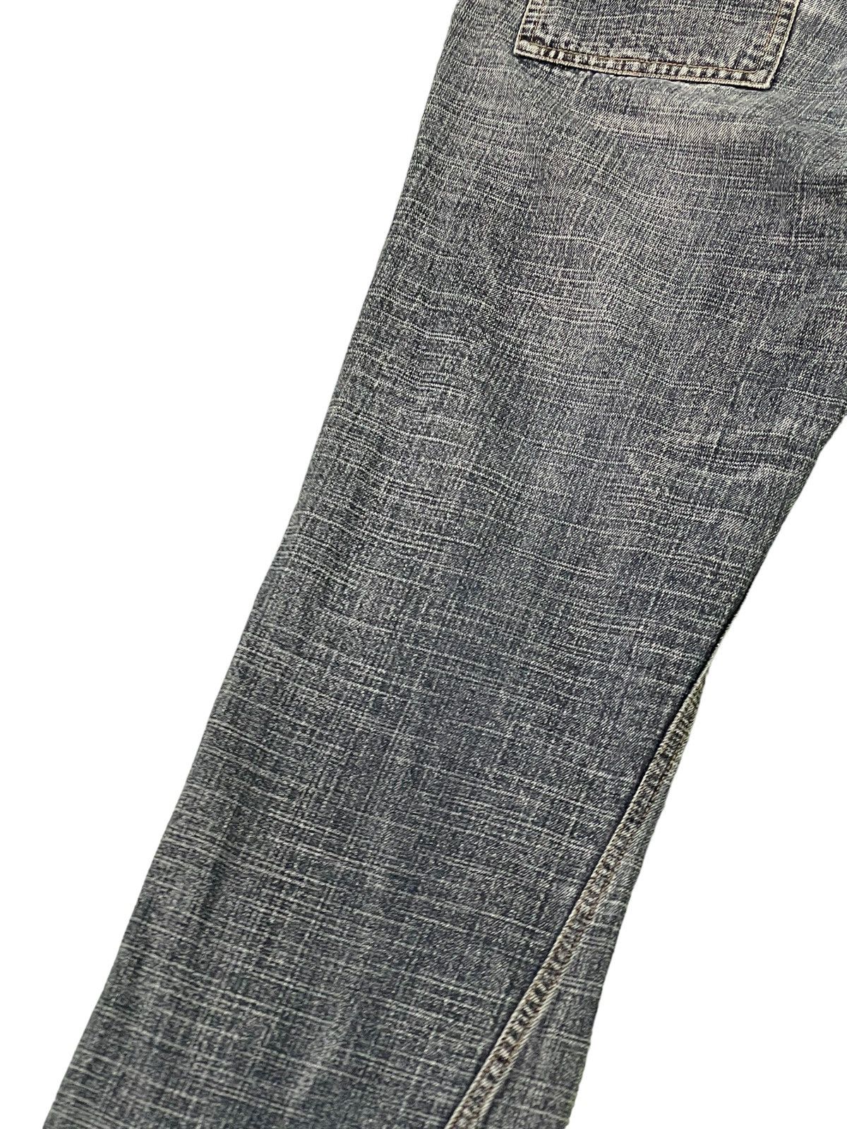 Japanese Brand Distress Bush Jeans Jungle Storm 4🟦8 Size US 35 - 17 Thumbnail