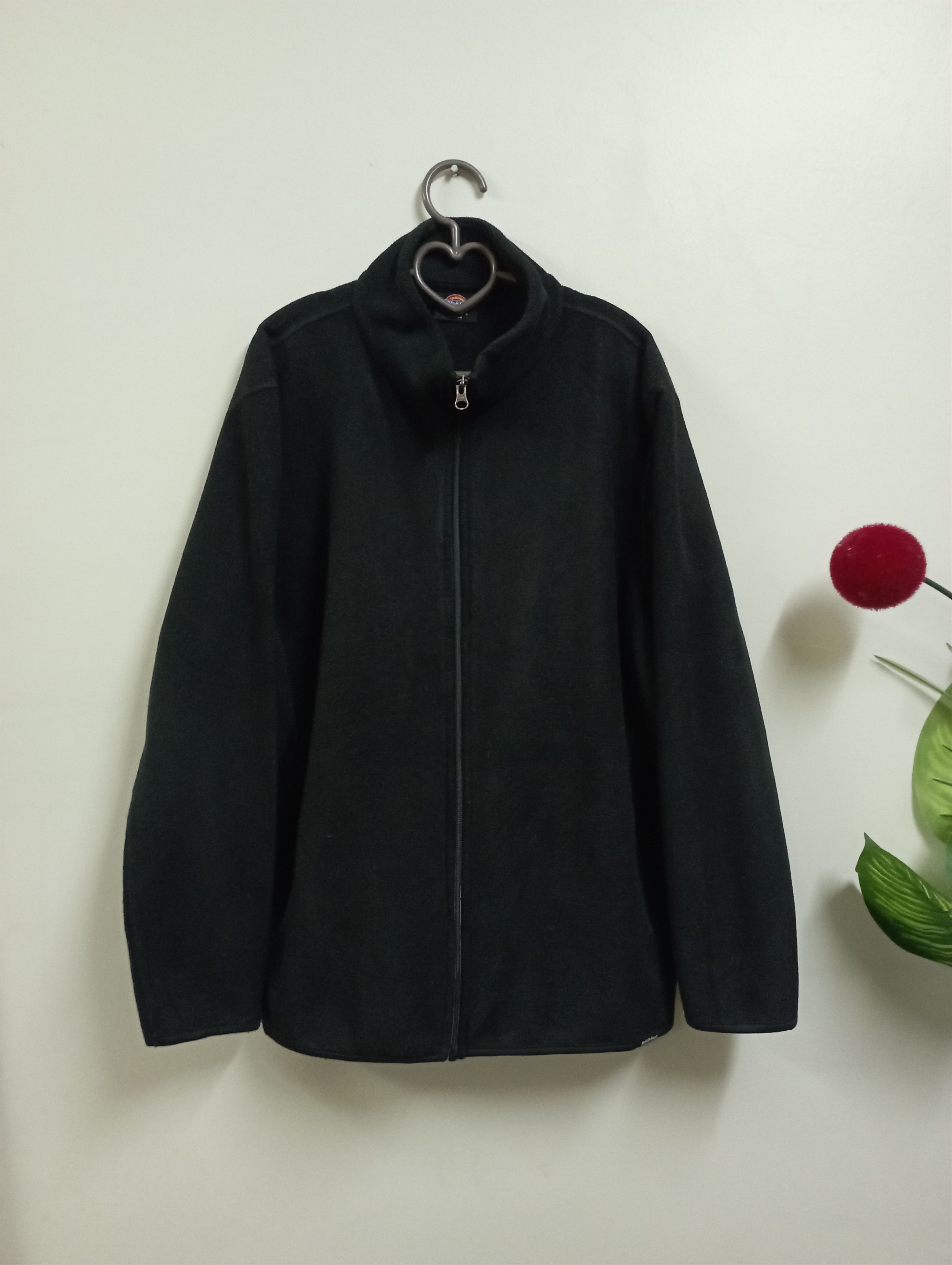 Dickies Vintahe Black Zip Up Dickies Size US L / EU 52-54 / 3 - 1 Thumbnail
