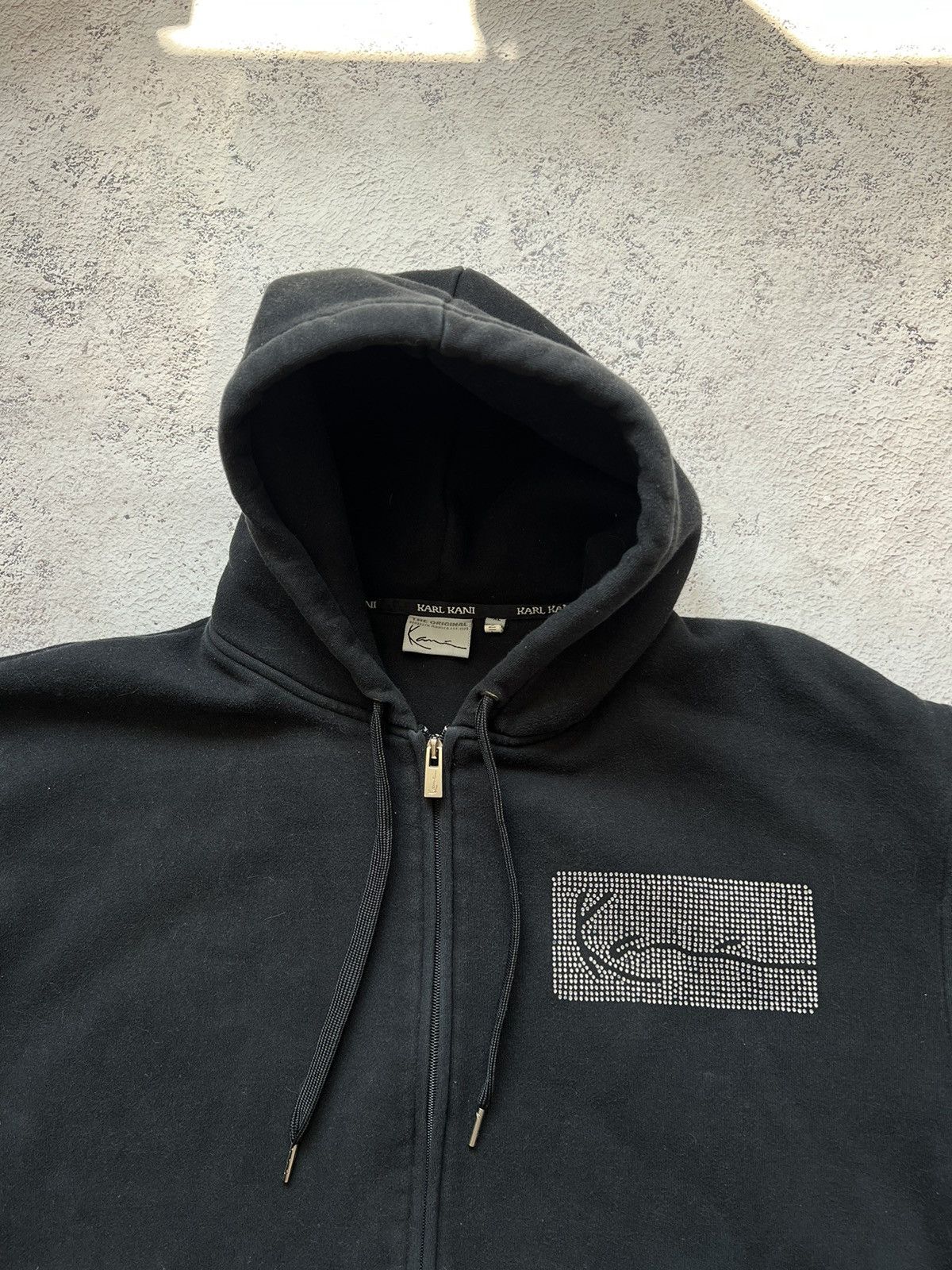 Hysteric Glamour × Karl Kani × Vintage 💎Karl Kani Vintage Y2K Rap Hoodie Size US M / EU 48-50 / 2 - 4 Thumbnail