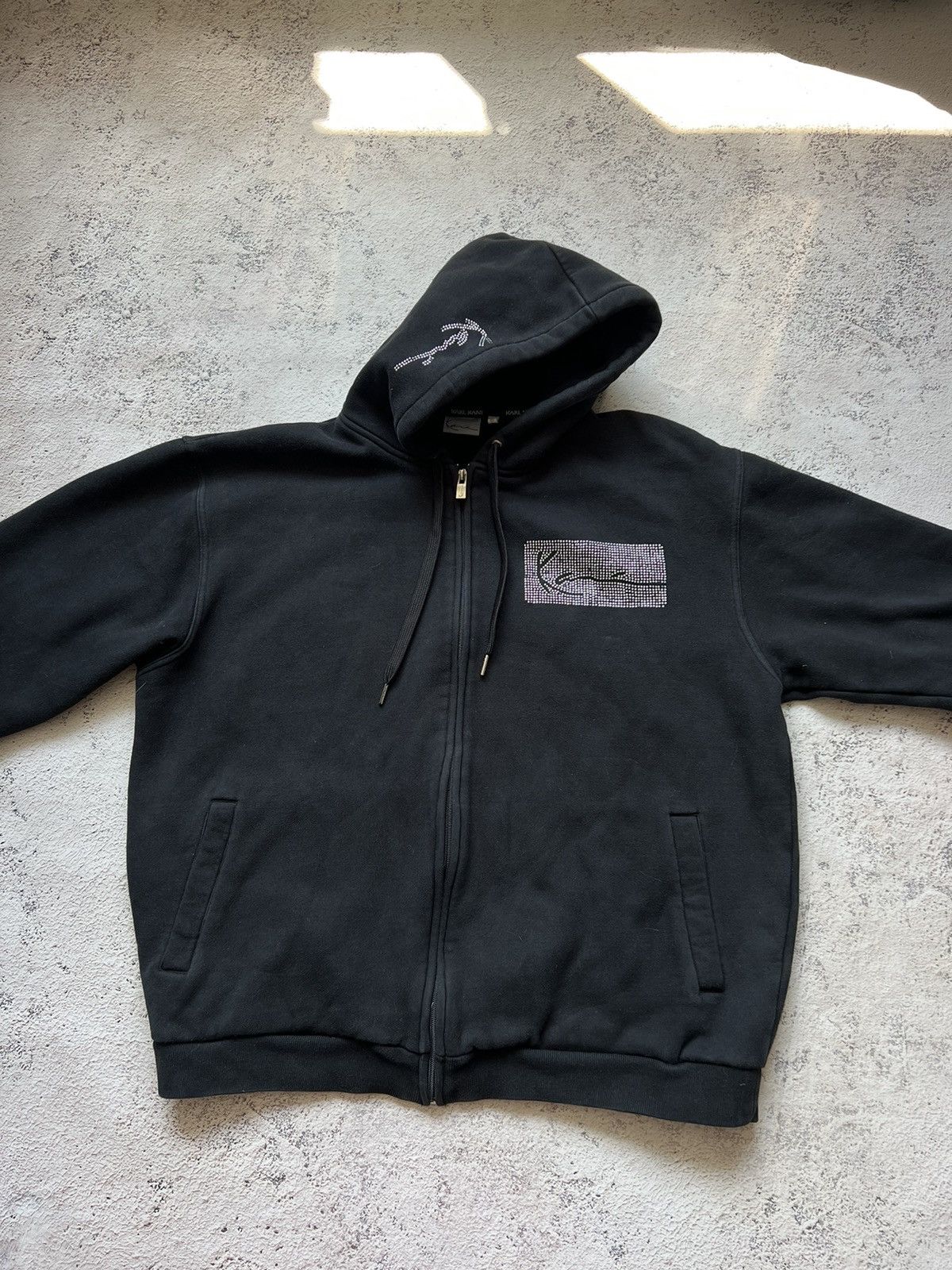 Hysteric Glamour × Karl Kani × Vintage 💎Karl Kani Vintage Y2K Rap Hoodie Size US M / EU 48-50 / 2 - 3 Thumbnail
