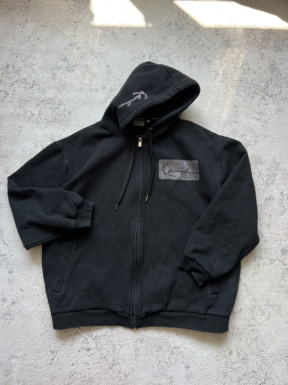Hysteric Glamour × Karl Kani × Vintage 💎Karl Kani Vintage Y2K Rap Hoodie Size US M / EU 48-50 / 2 - 2 Thumbnail
